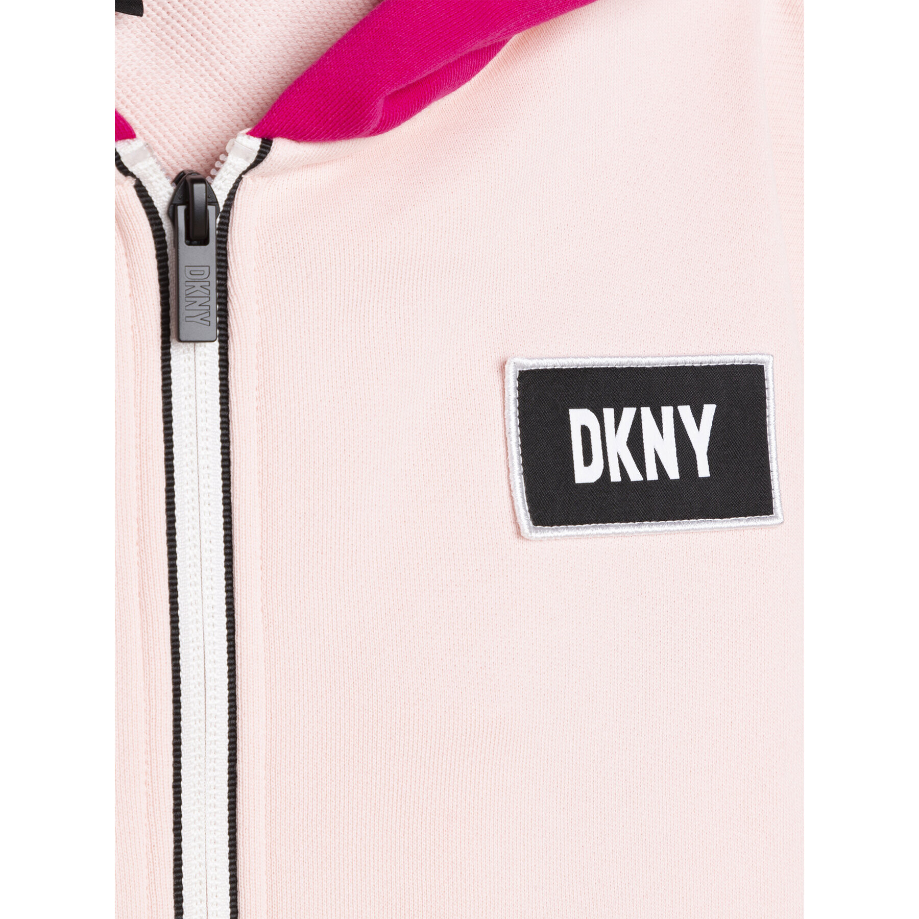 DKNY Mikina D35S55 M Růžová Regular Fit - Pepit.cz