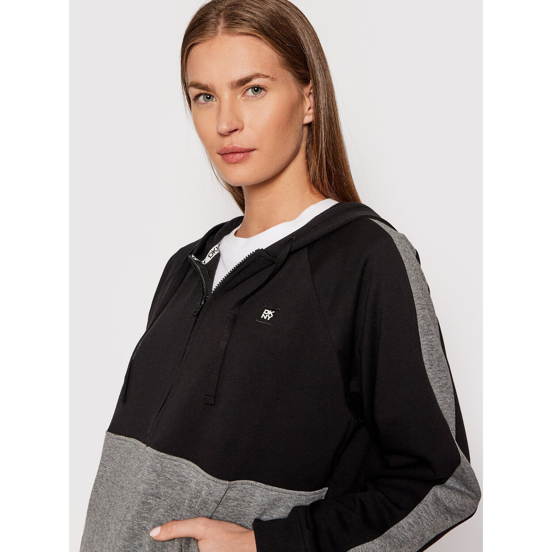 DKNY Mikina YI2022484 Černá Regular Fit - Pepit.cz