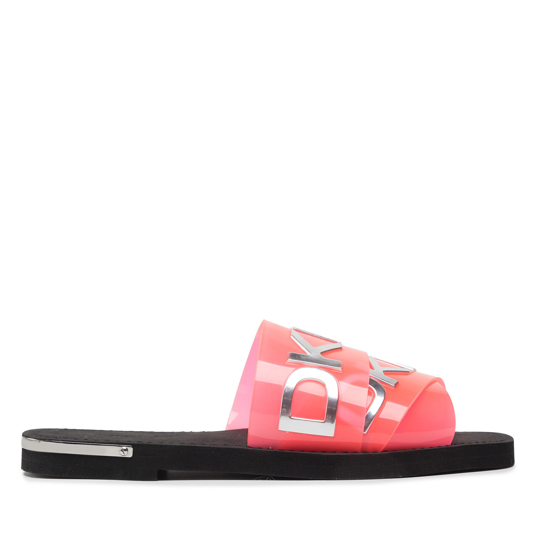 DKNY Nazouváky Idalie Logo- Flat S K4121794 Růžová - Pepit.cz