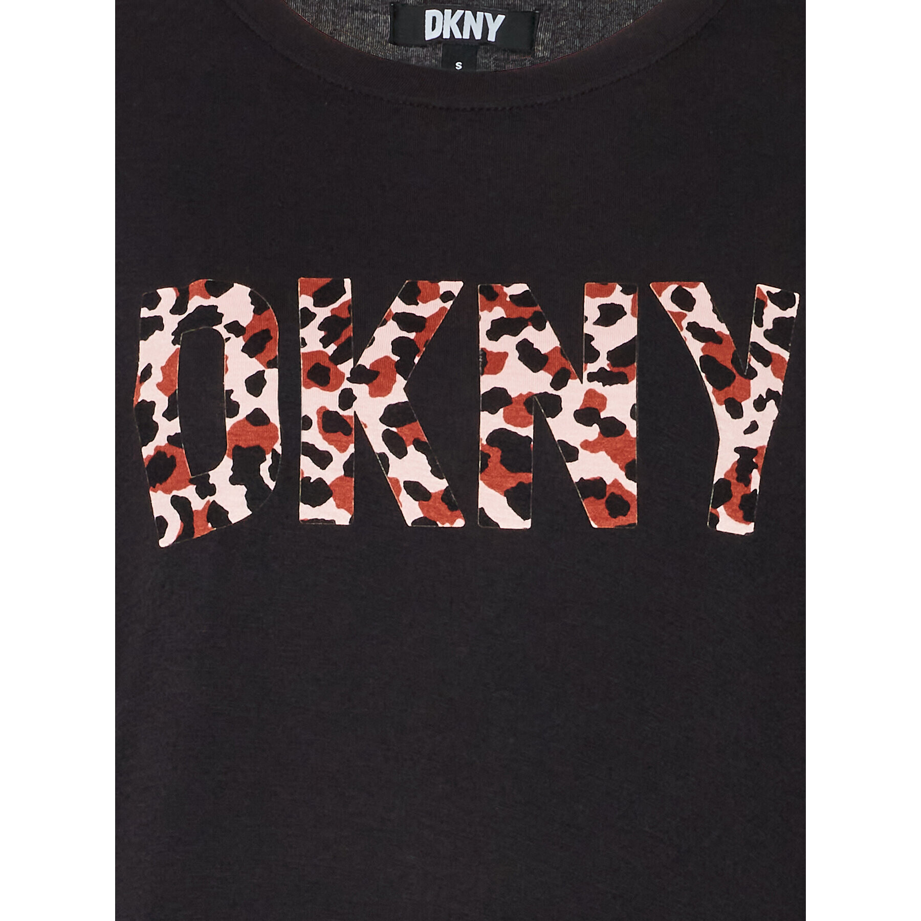 DKNY Noční košile YI2322609 Černá Regular Fit - Pepit.cz