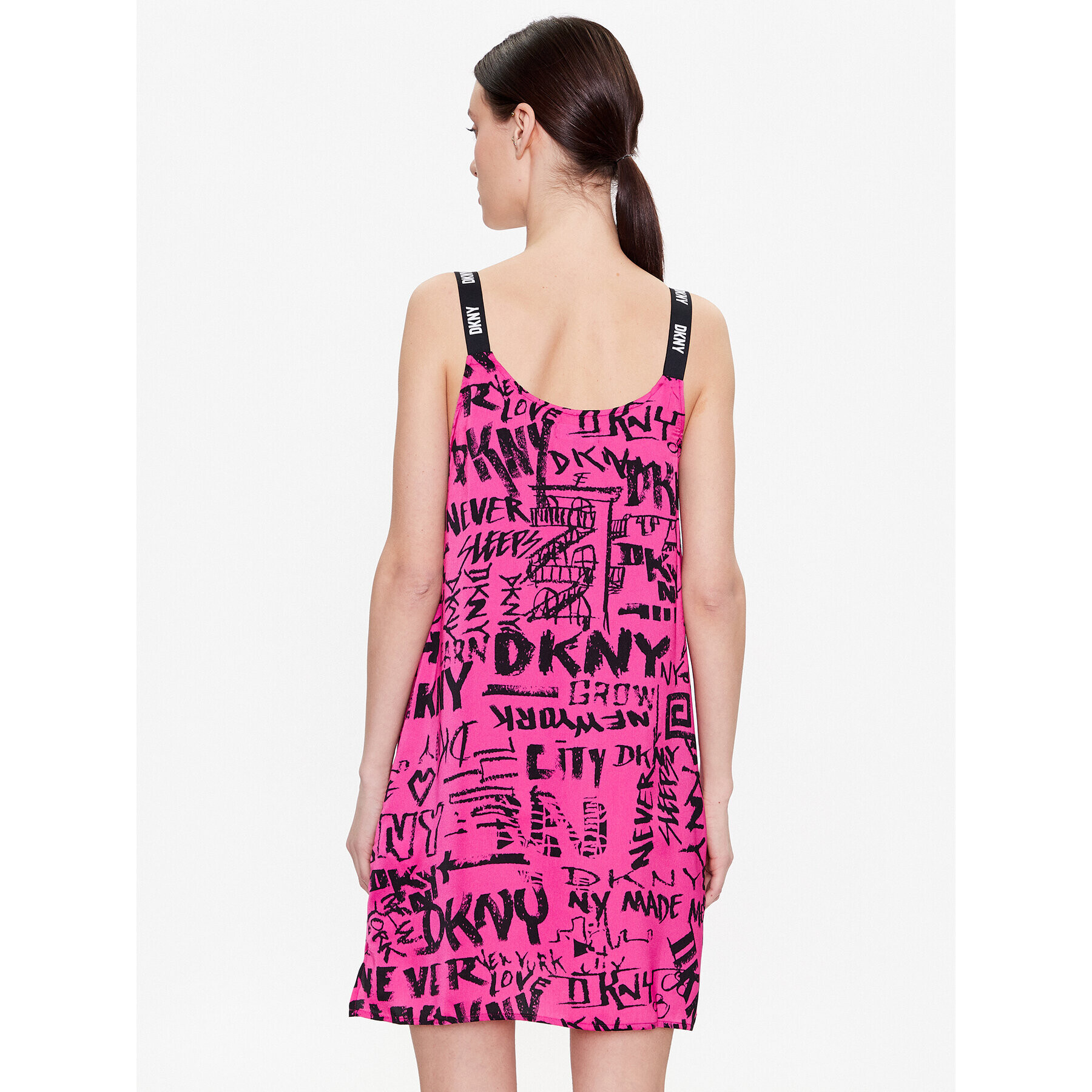 DKNY Noční košile YI2622629 Růžová Regular Fit - Pepit.cz