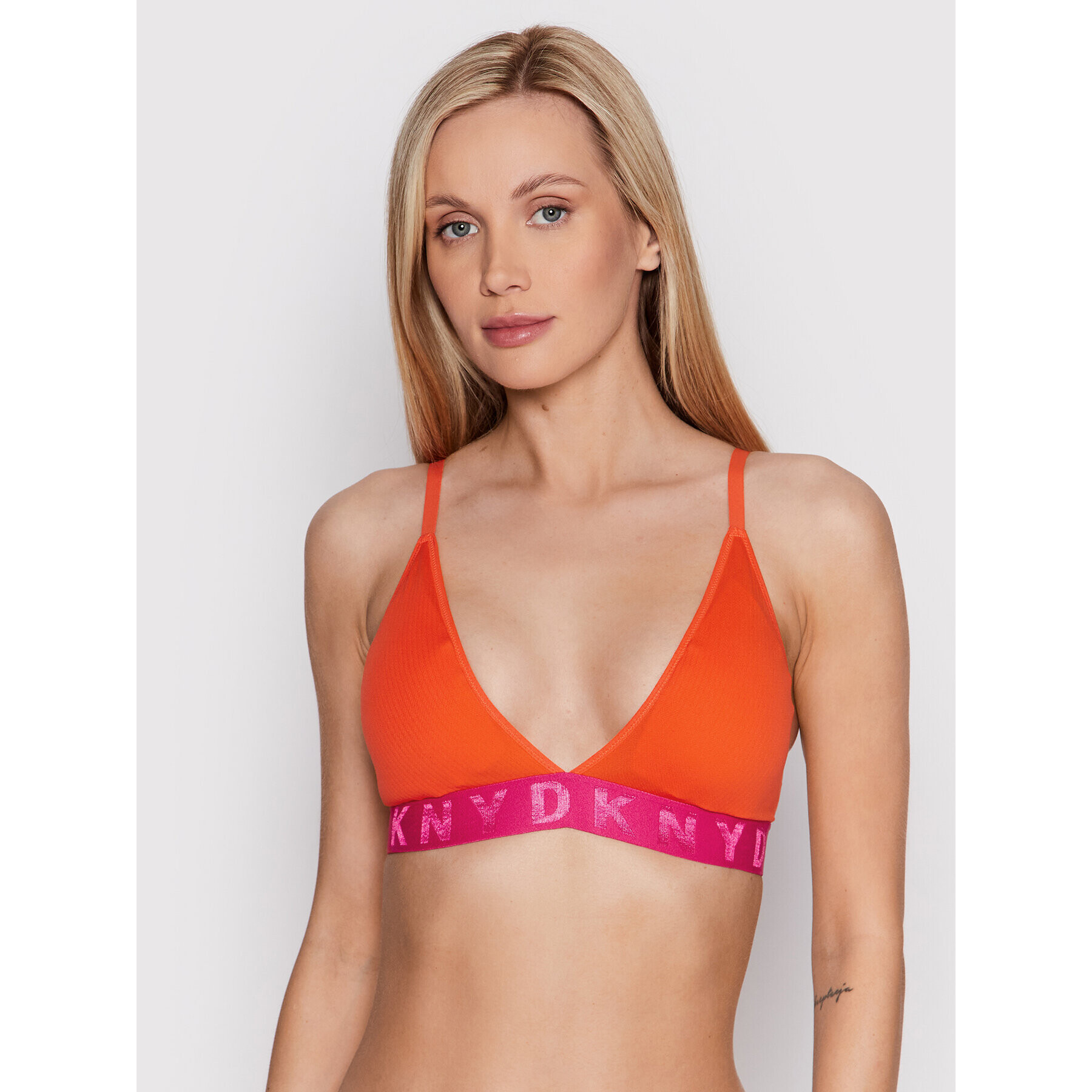 DKNY Podprsenka Bralette DK4026 Oranžová - Pepit.cz