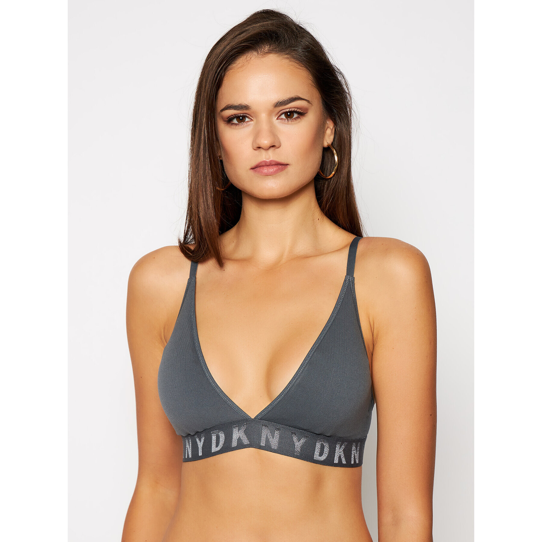 DKNY Podprsenka Bralette DK4026 Šedá - Pepit.cz