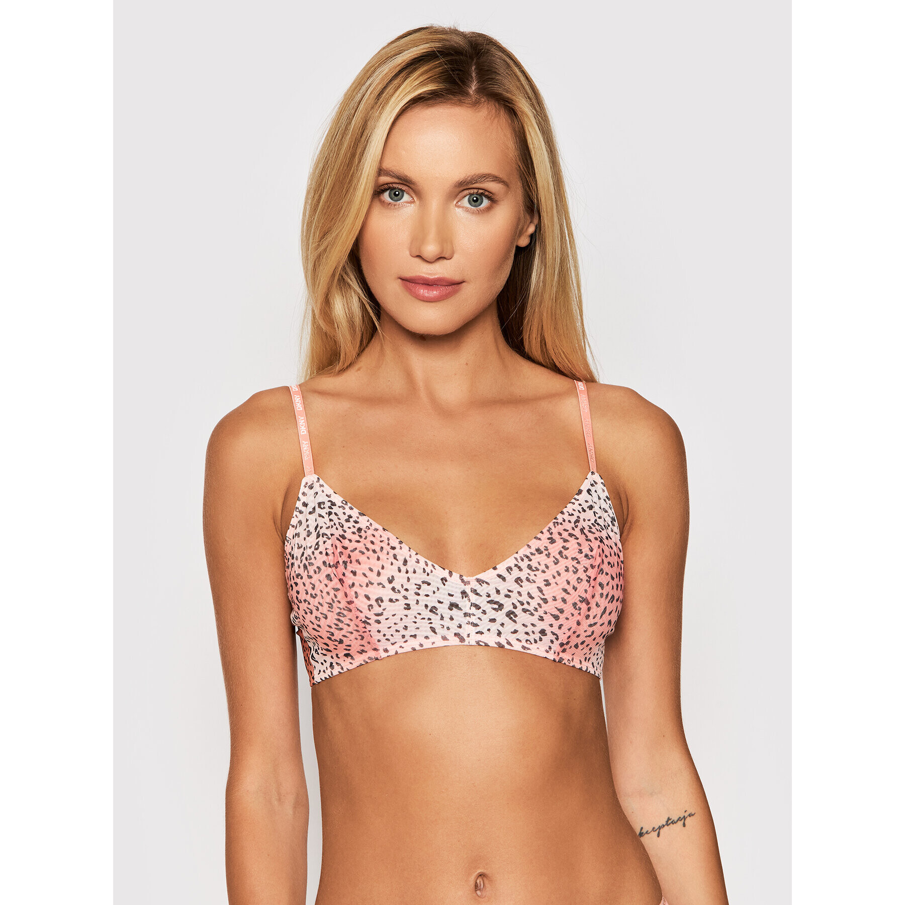 DKNY Podprsenka Bralette DK4512 Růžová - Pepit.cz