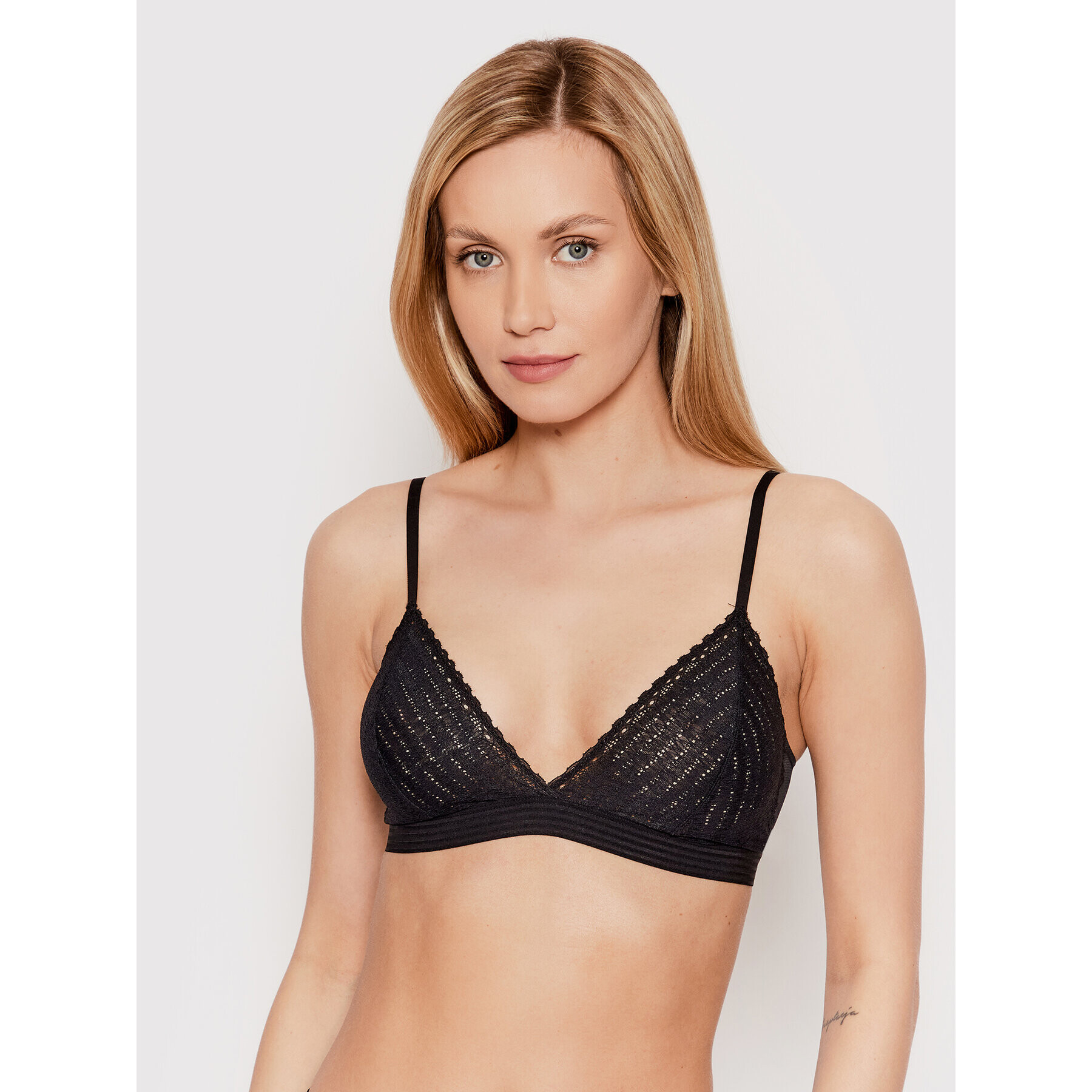 DKNY Podprsenka Bralette DK7356 Černá - Pepit.cz