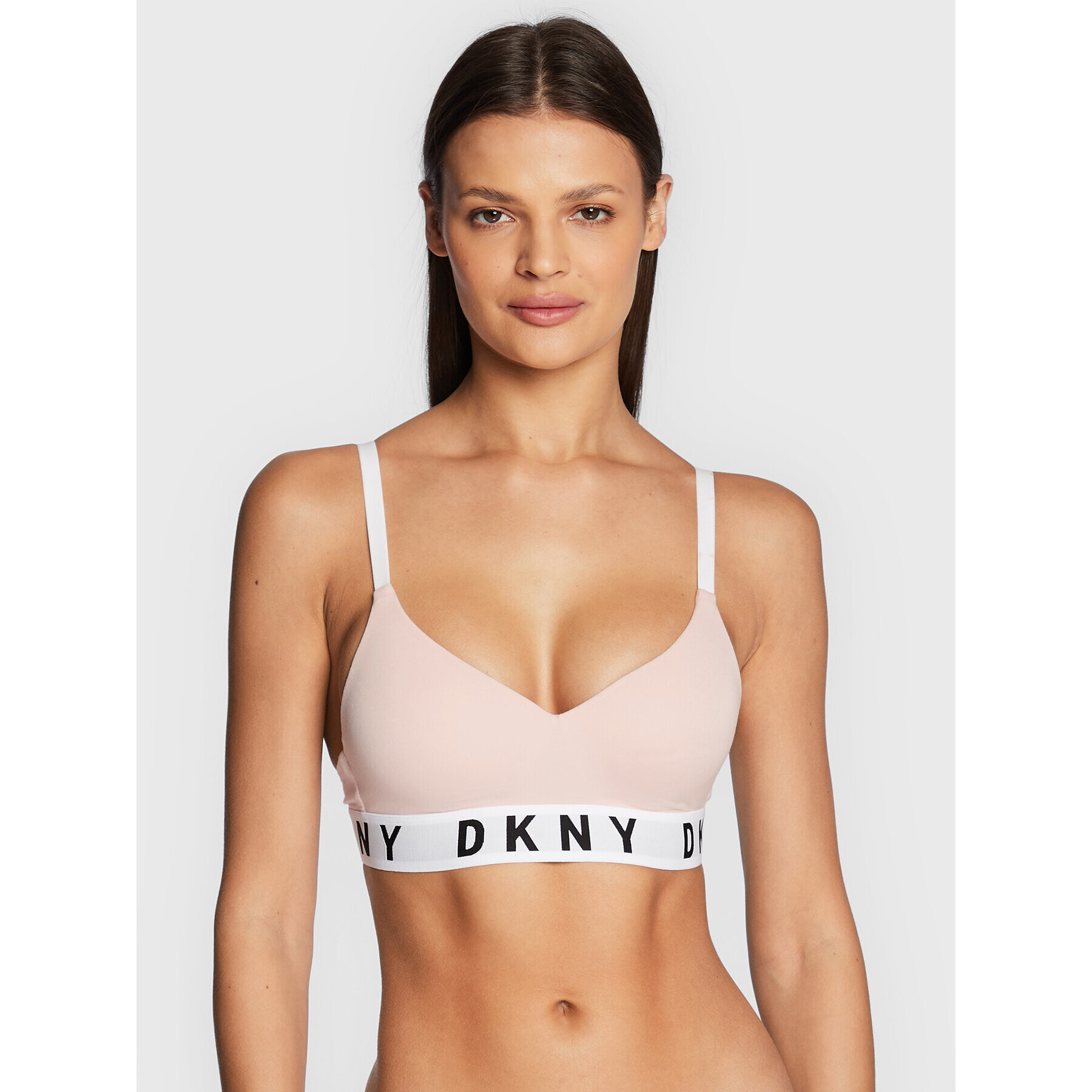 DKNY Podprsenka Push-up DK4518 Růžová - Pepit.cz