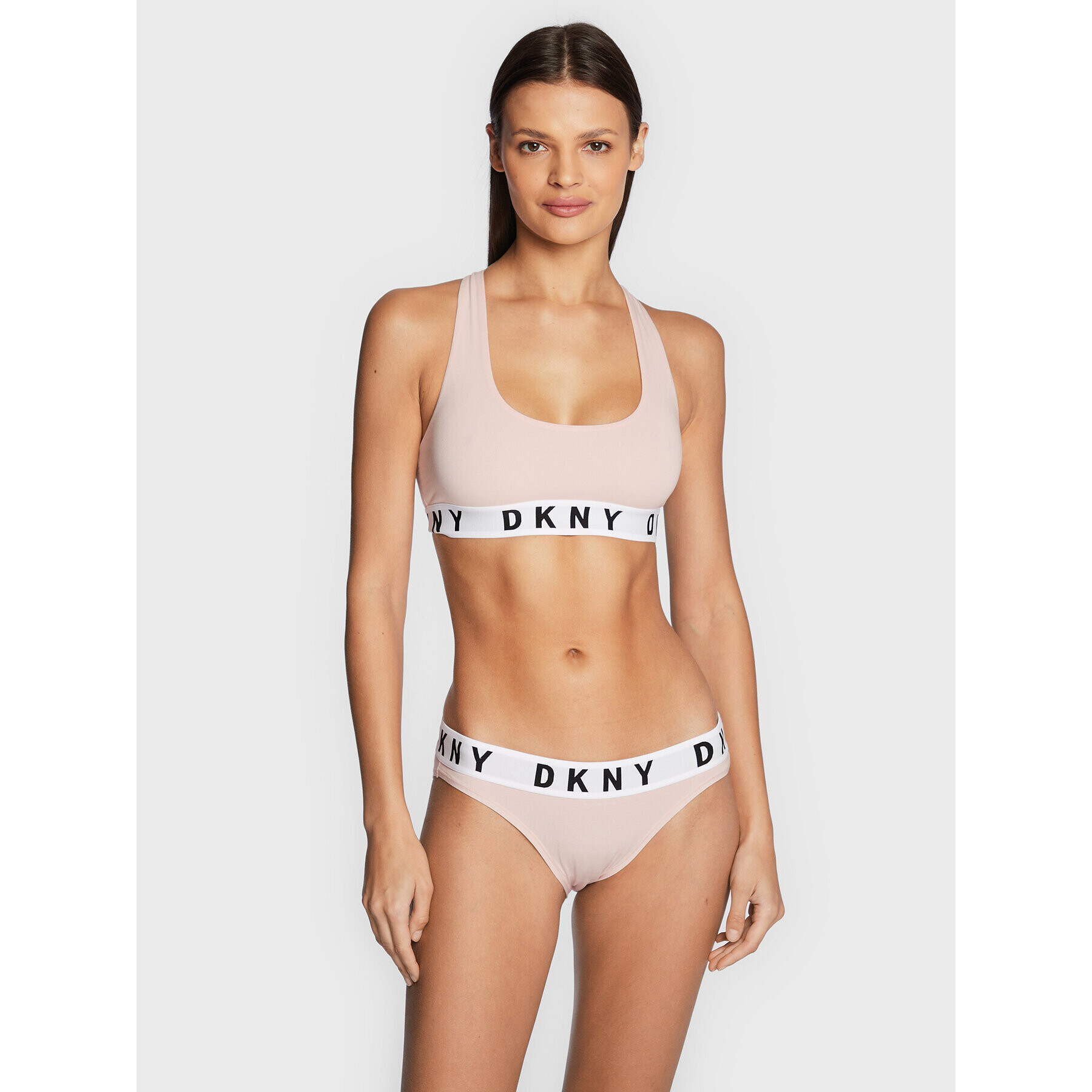 DKNY Podprsenkový top DK4519 Růžová - Pepit.cz