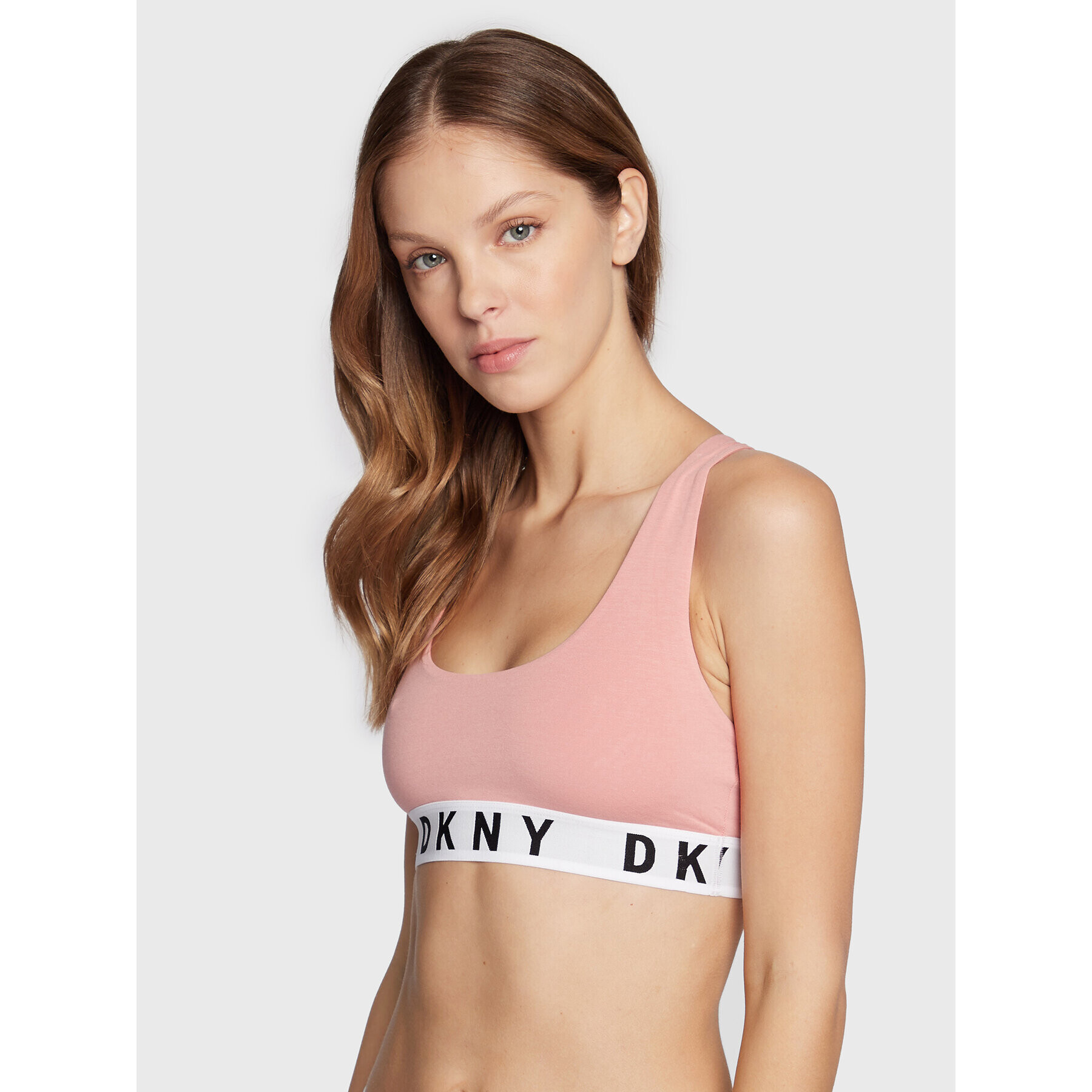 DKNY Podprsenkový top DK4519 Růžová - Pepit.cz