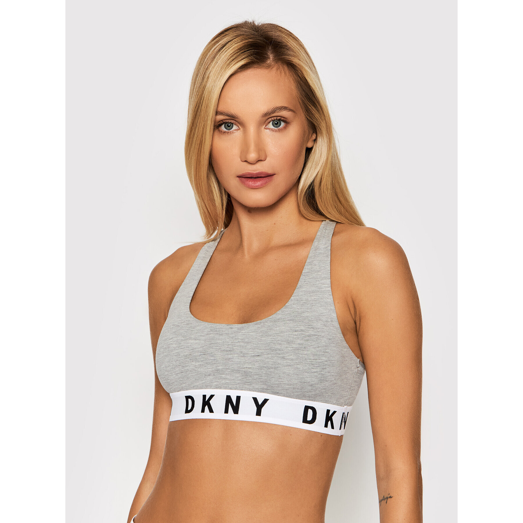 DKNY Podprsenkový top DK4519 Šedá - Pepit.cz