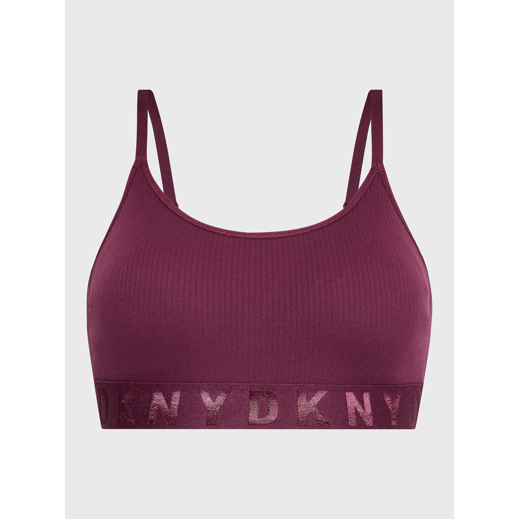 DKNY Podprsenkový top DK7476 Bordó - Pepit.cz