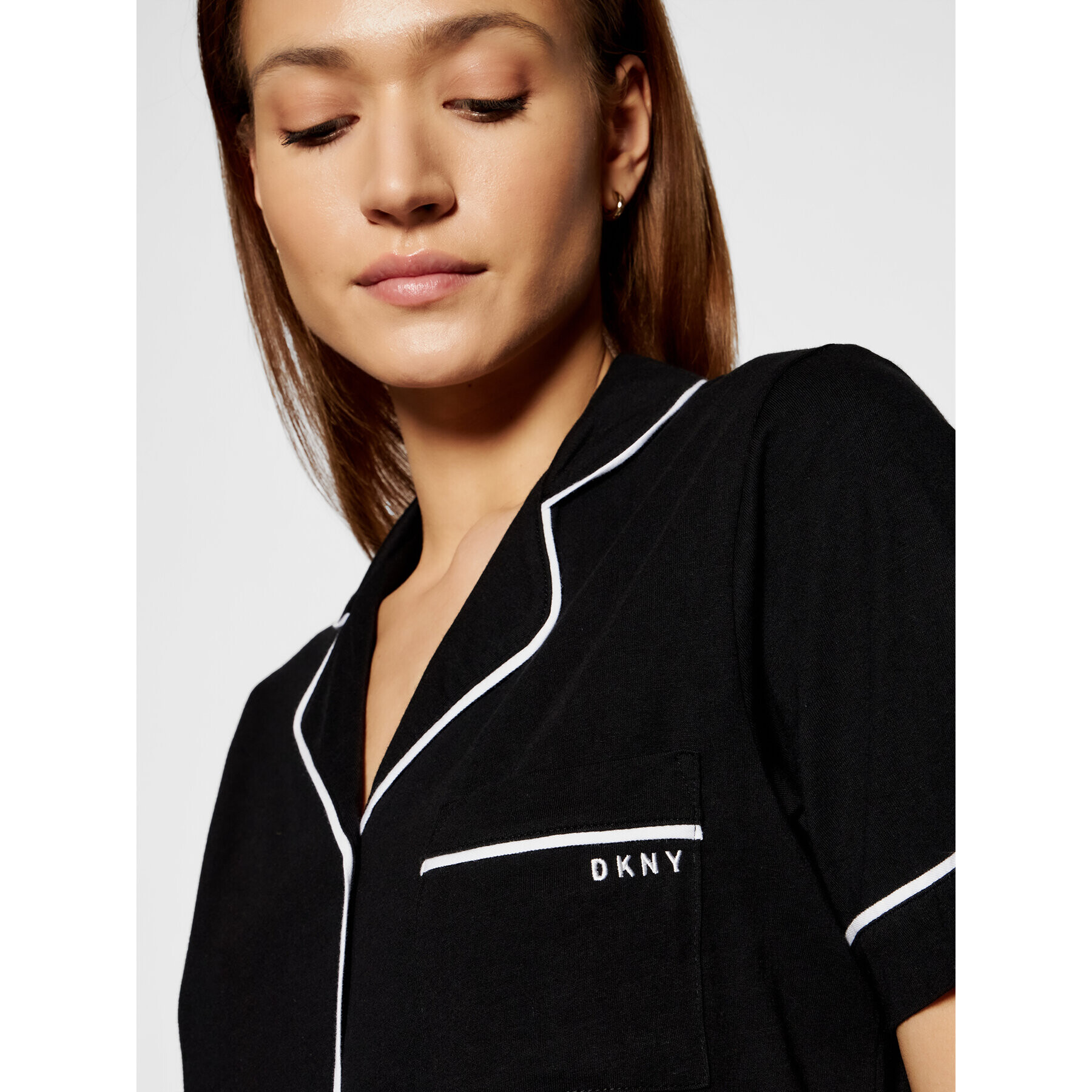 DKNY Pyžamo YI2819259 Černá - Pepit.cz