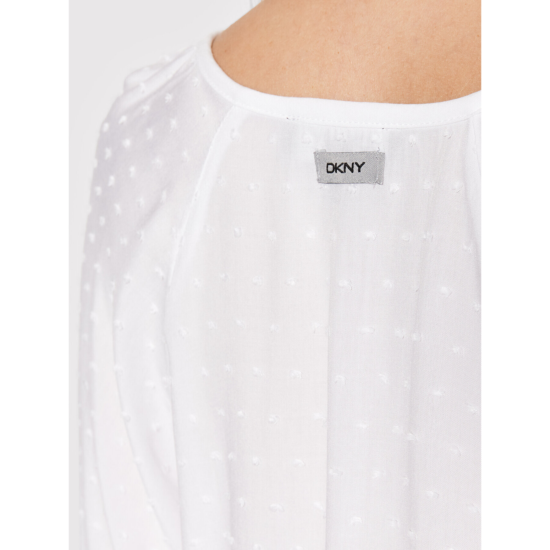 DKNY Pyžamo YI2822556 Bílá Regular Fit - Pepit.cz