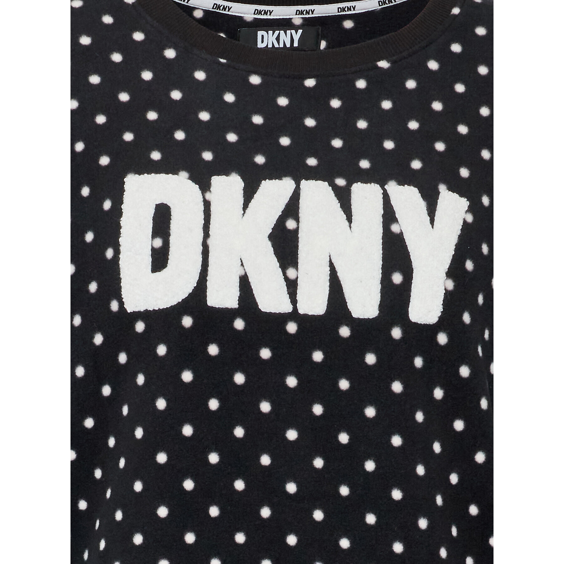 DKNY Pyžamo YI2822603F Černá Regular Fit - Pepit.cz