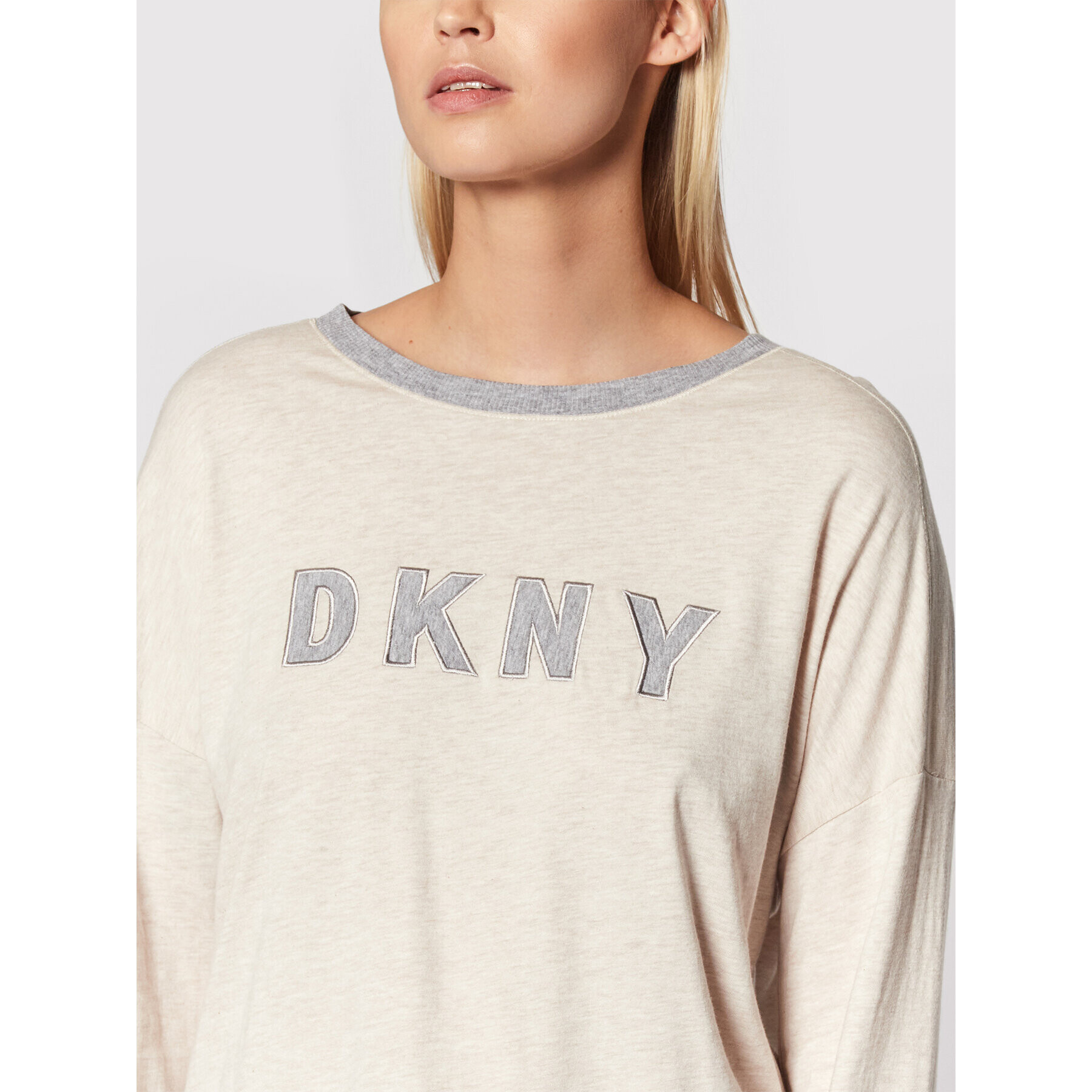 DKNY Pyžamo YI2919259 Béžová - Pepit.cz