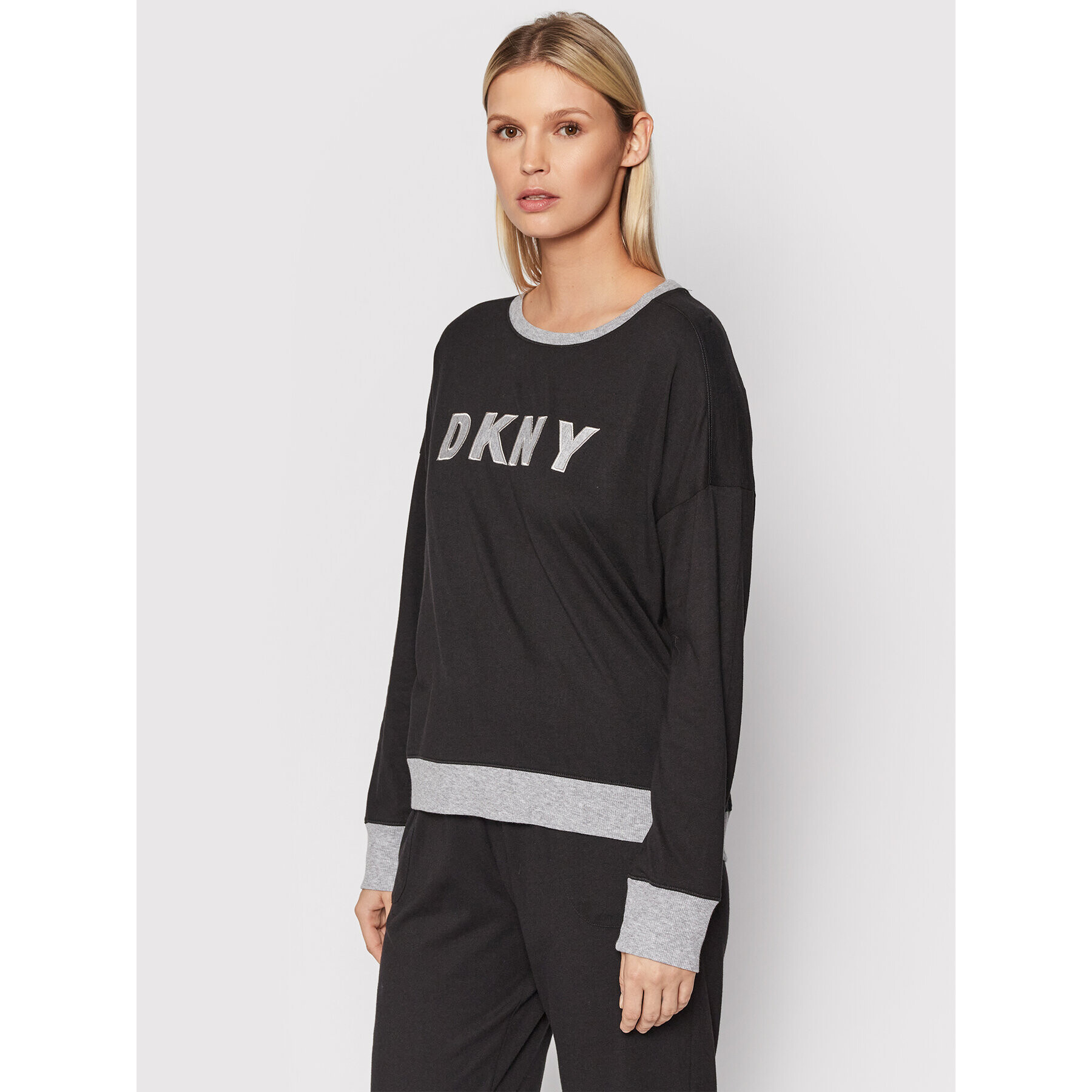 DKNY Pyžamo YI2919259 Černá - Pepit.cz