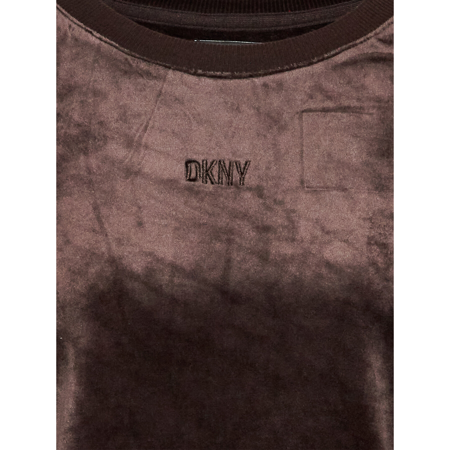 DKNY Pyžamo YI2922606 Hnědá Regular Fit - Pepit.cz