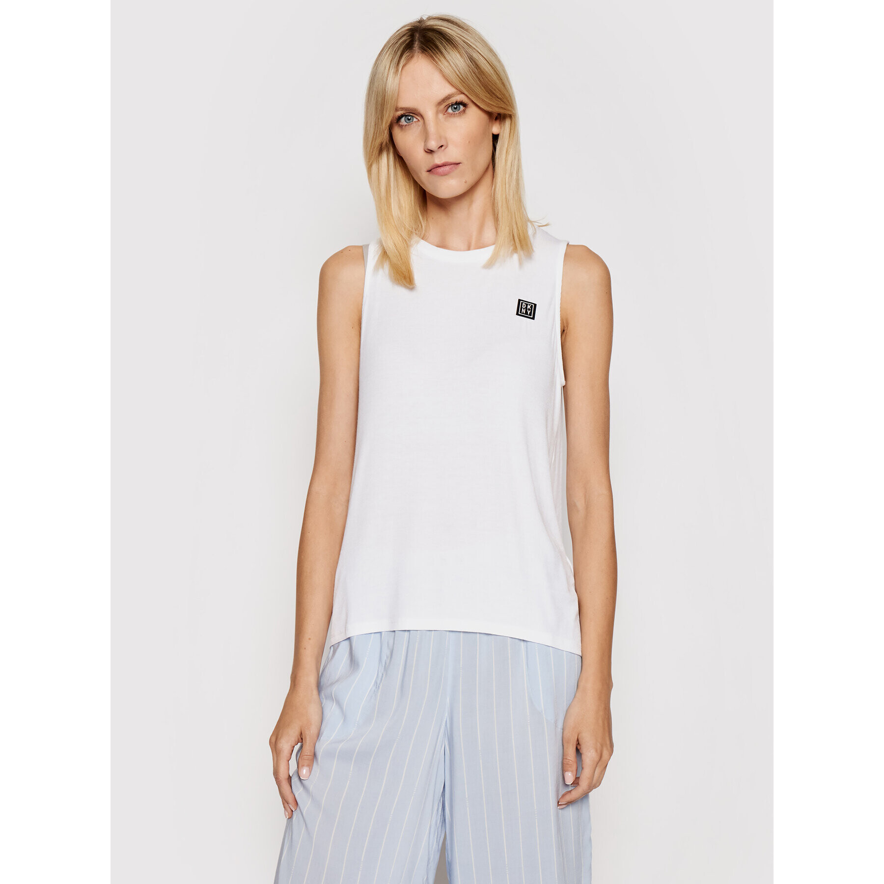 DKNY Pyžamový top YI2222454 Bílá - Pepit.cz