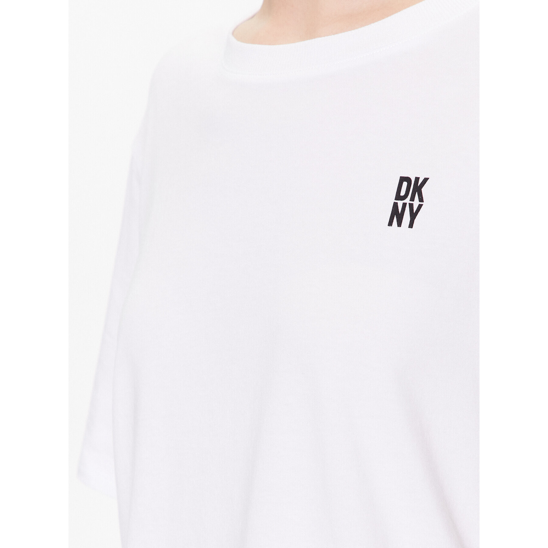 DKNY Pyžamový top YI2422635 Bílá Loose Fit - Pepit.cz