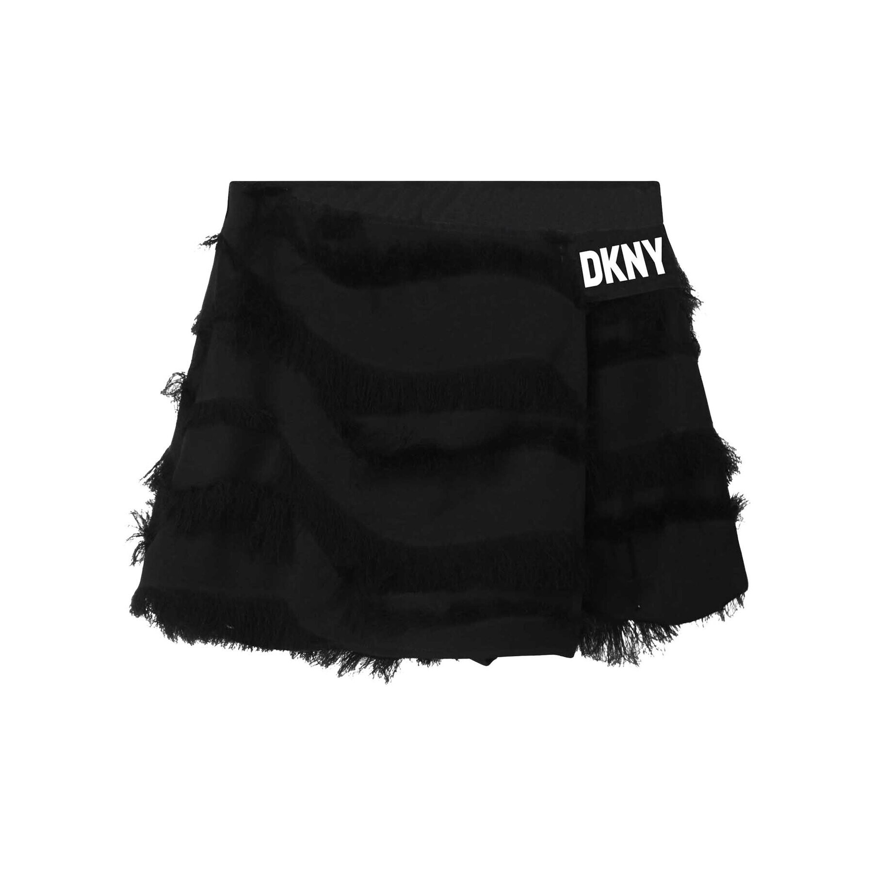 DKNY Šortky z materiálu D34A97 D Černá Regular Fit - Pepit.cz