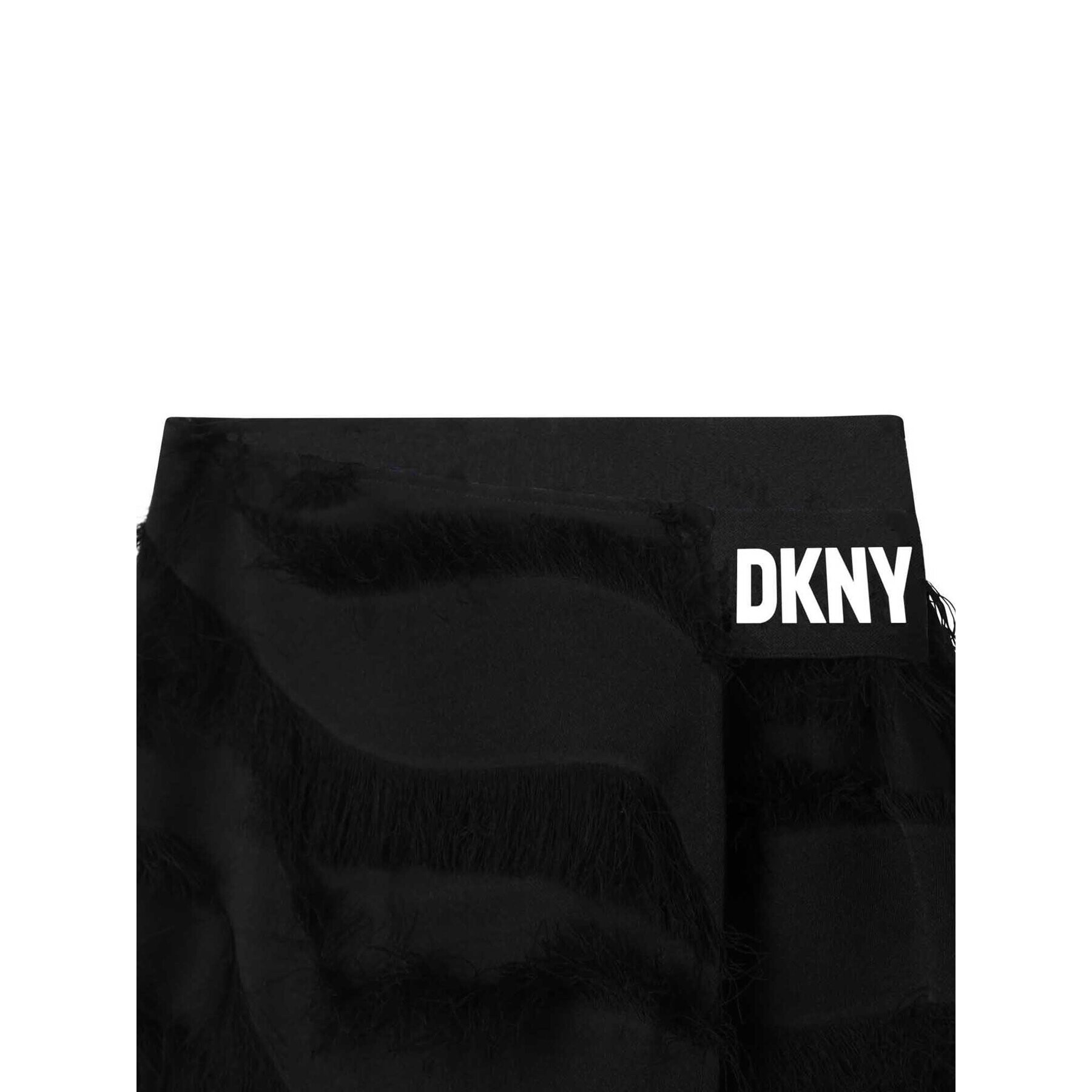 DKNY Šortky z materiálu D34A97 D Černá Regular Fit - Pepit.cz