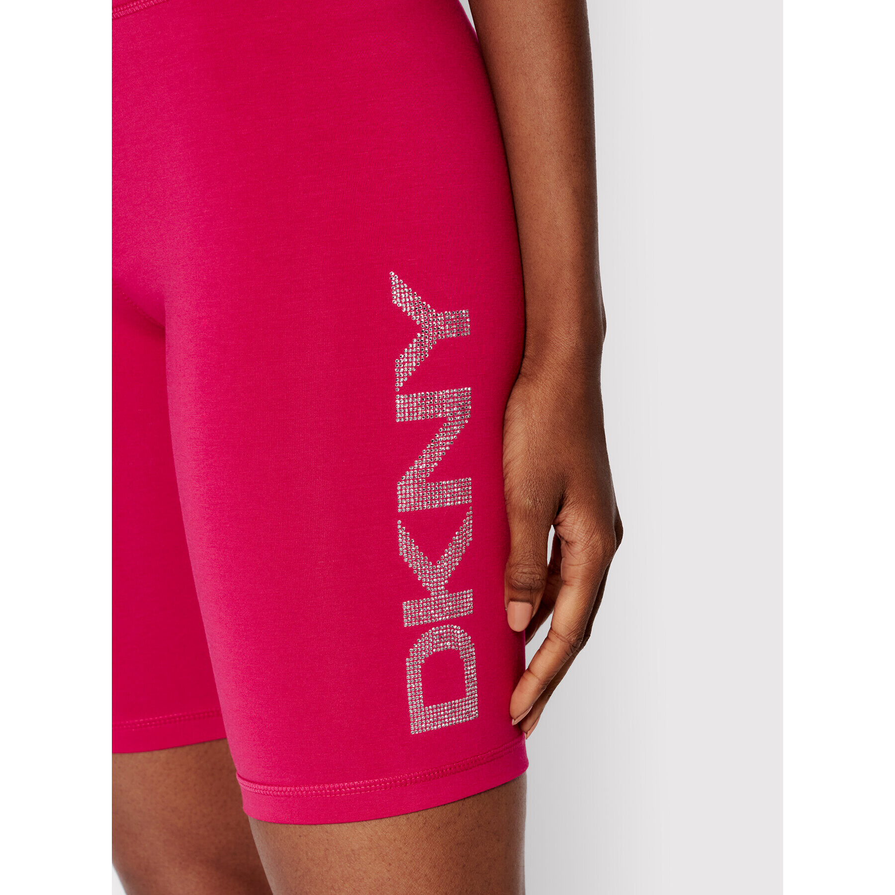 DKNY Sport Cyklistické kraťasy DP1S4865 Růžová Skinny Fit - Pepit.cz