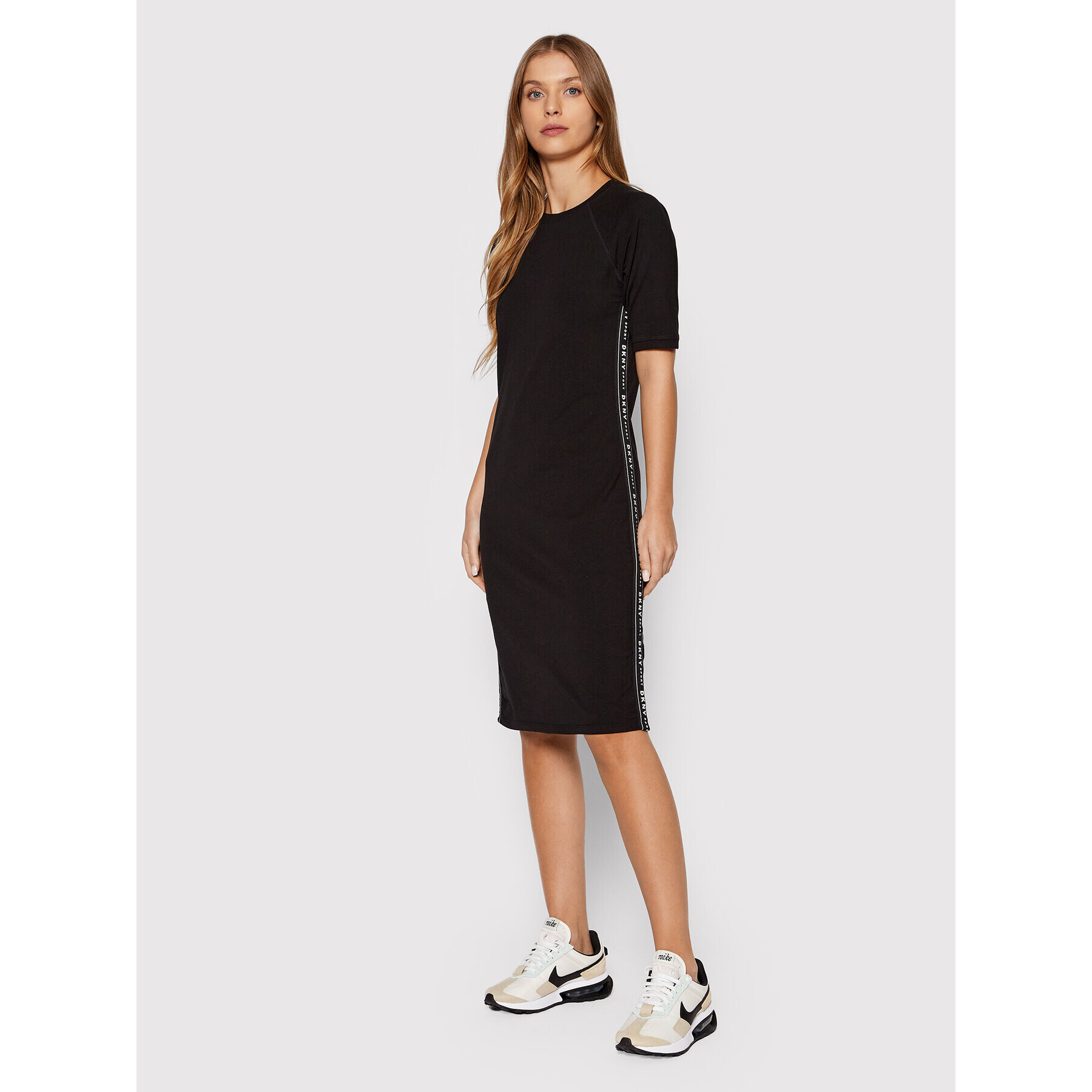 DKNY Sport Každodenní šaty DP1D4250 Černá Regular Fit - Pepit.cz