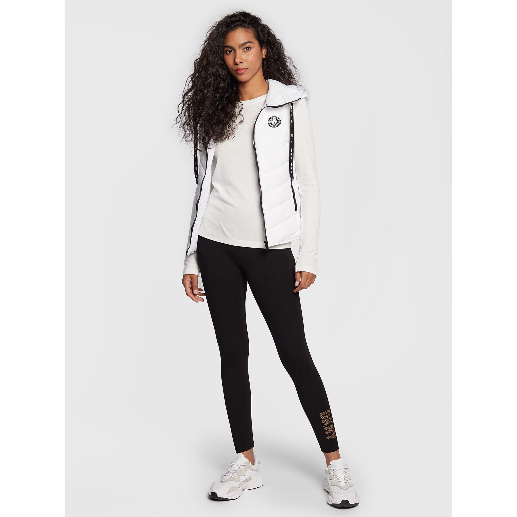 DKNY Sport Legíny DP2P3142 Černá Slim Fit - Pepit.cz