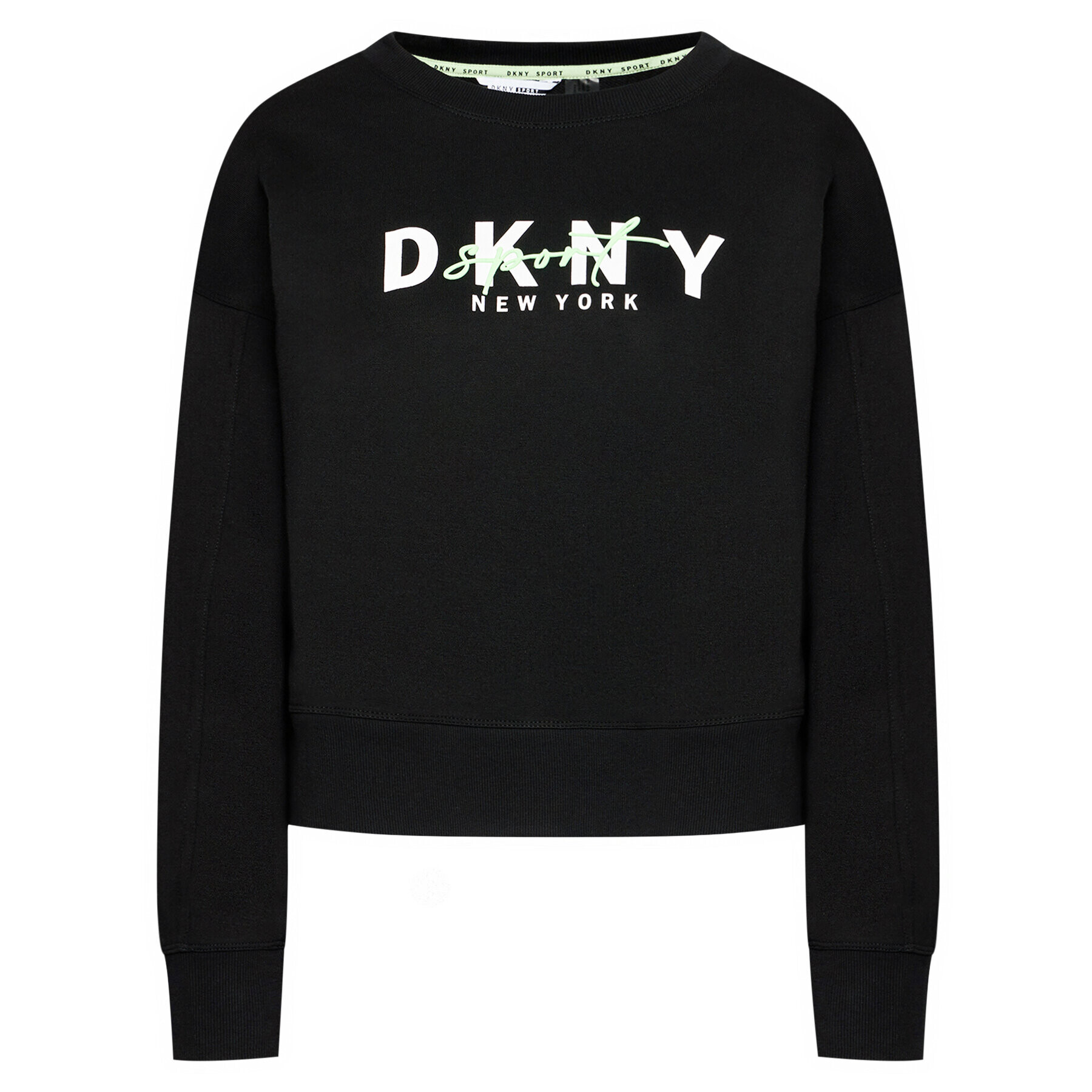 DKNY Sport Mikina DP0T7848 Černá Loose Fit - Pepit.cz