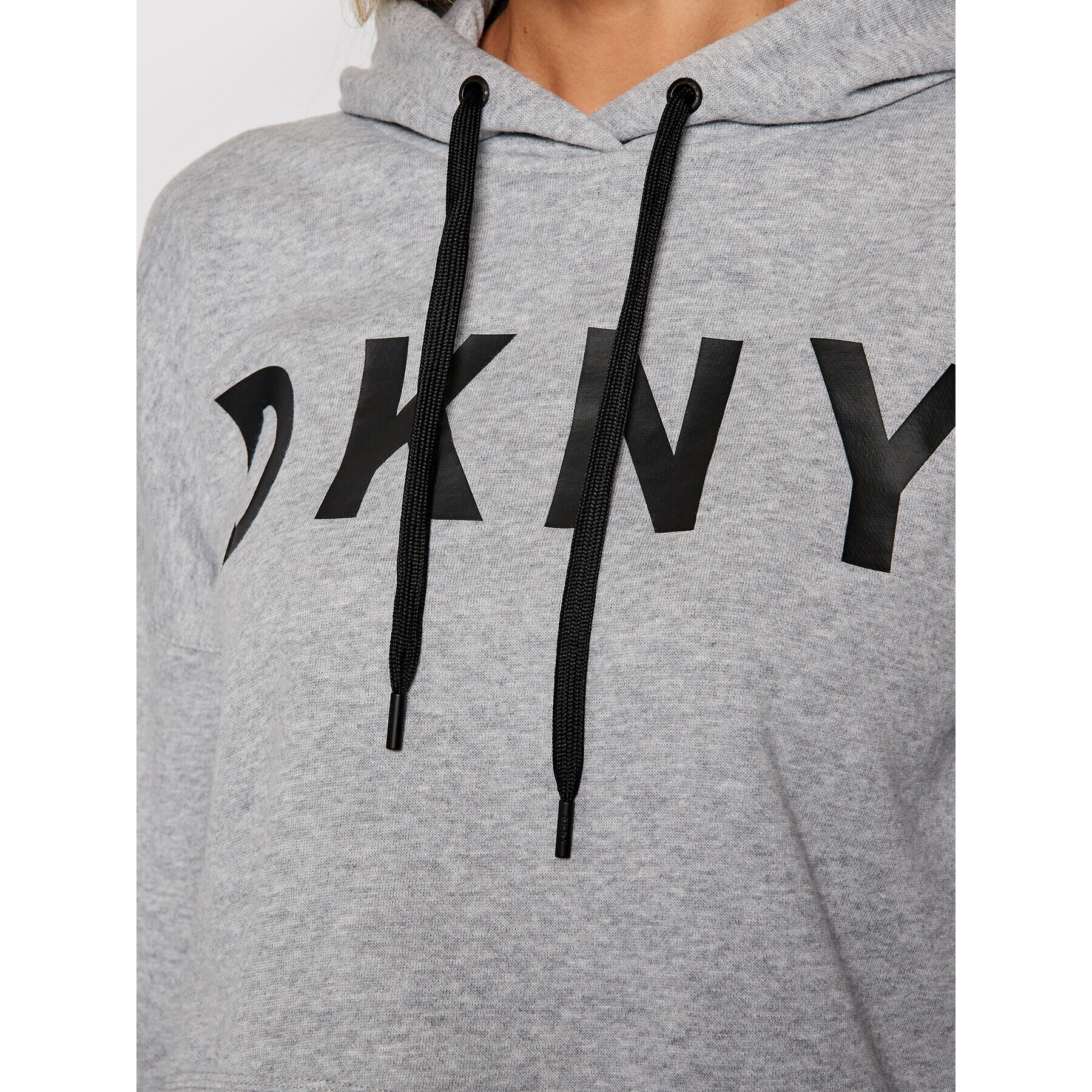 DKNY Sport Mikina DP0T7970 Šedá Regular Fit - Pepit.cz