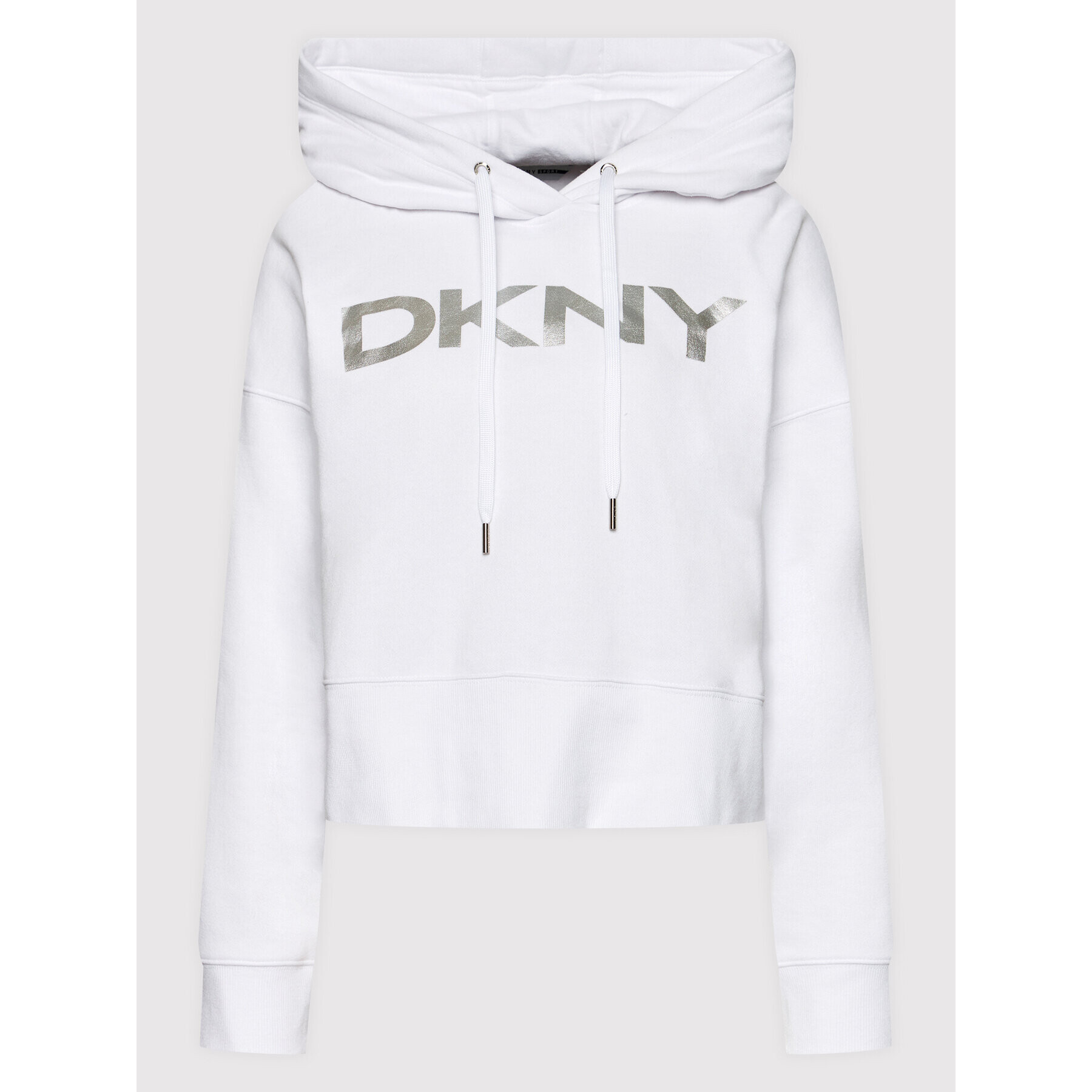 DKNY Sport Mikina DP1T7970 Bílá Regular Fit - Pepit.cz