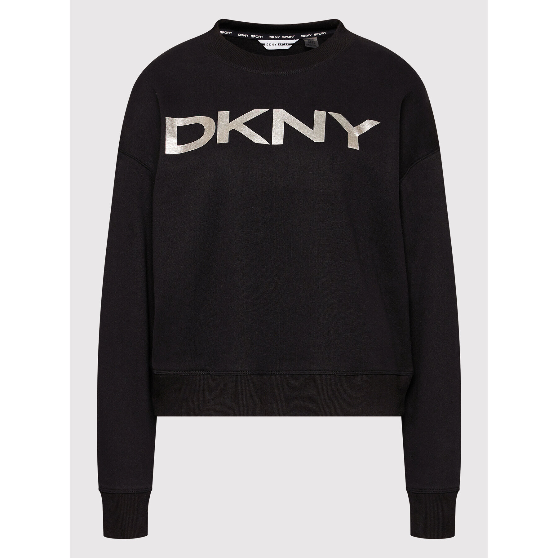 DKNY Sport Mikina DP1T7974 Černá Relaxed Fit - Pepit.cz