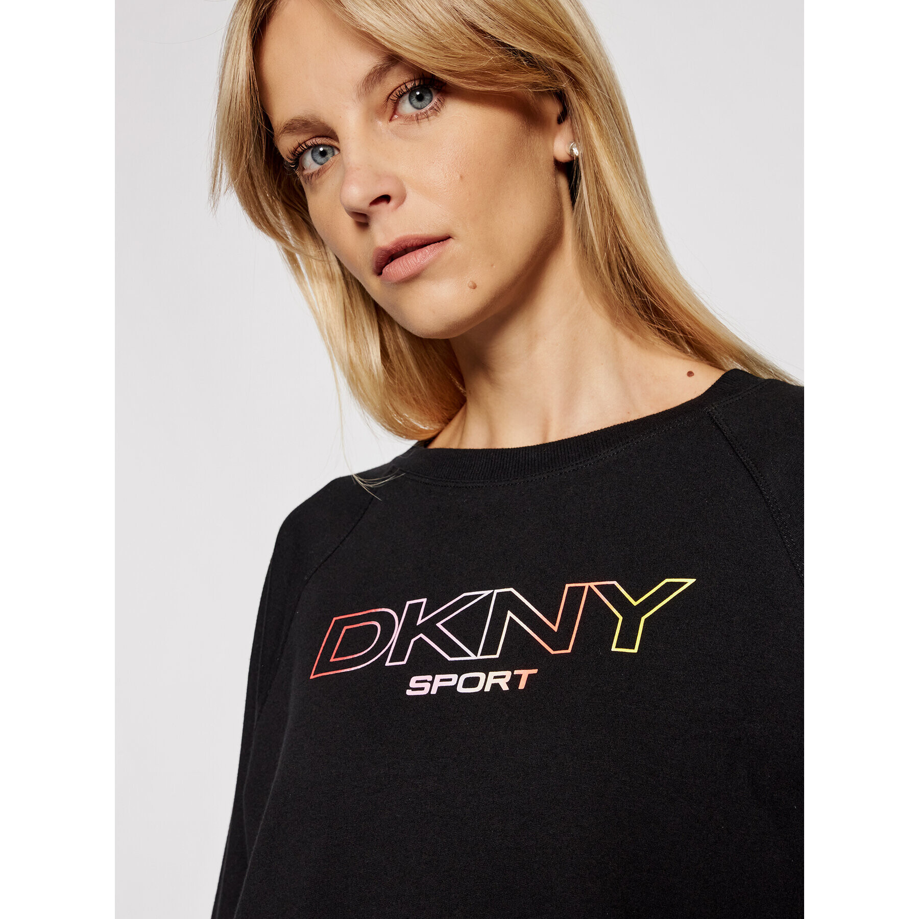 DKNY Sport Mikina DP1T8022 Černá Regular Fit - Pepit.cz