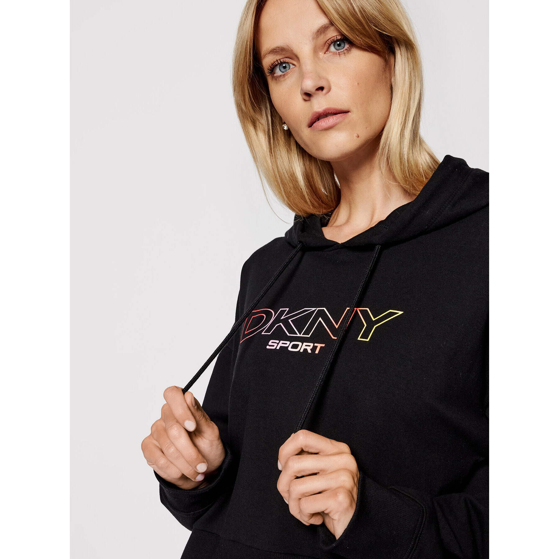 DKNY Sport Mikina DP1T8023 Černá Regular Fit - Pepit.cz