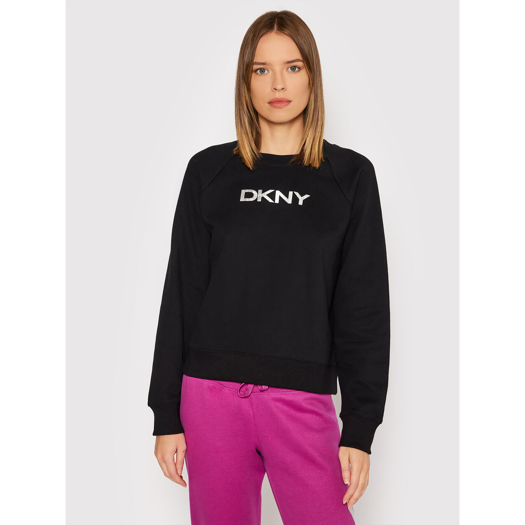 DKNY Sport Mikina DP1T8290 Černá Regular Fit - Pepit.cz