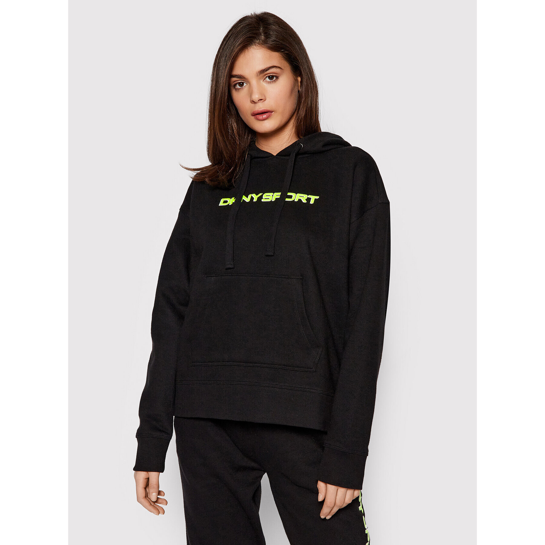 DKNY Sport Mikina DP1T8423 Černá Oversize - Pepit.cz