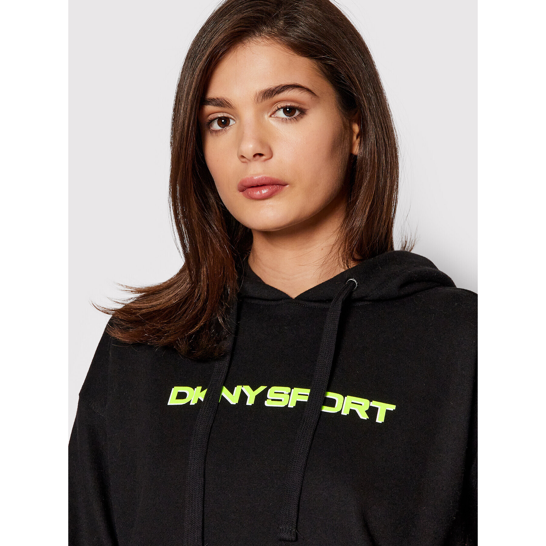 DKNY Sport Mikina DP1T8423 Černá Oversize - Pepit.cz