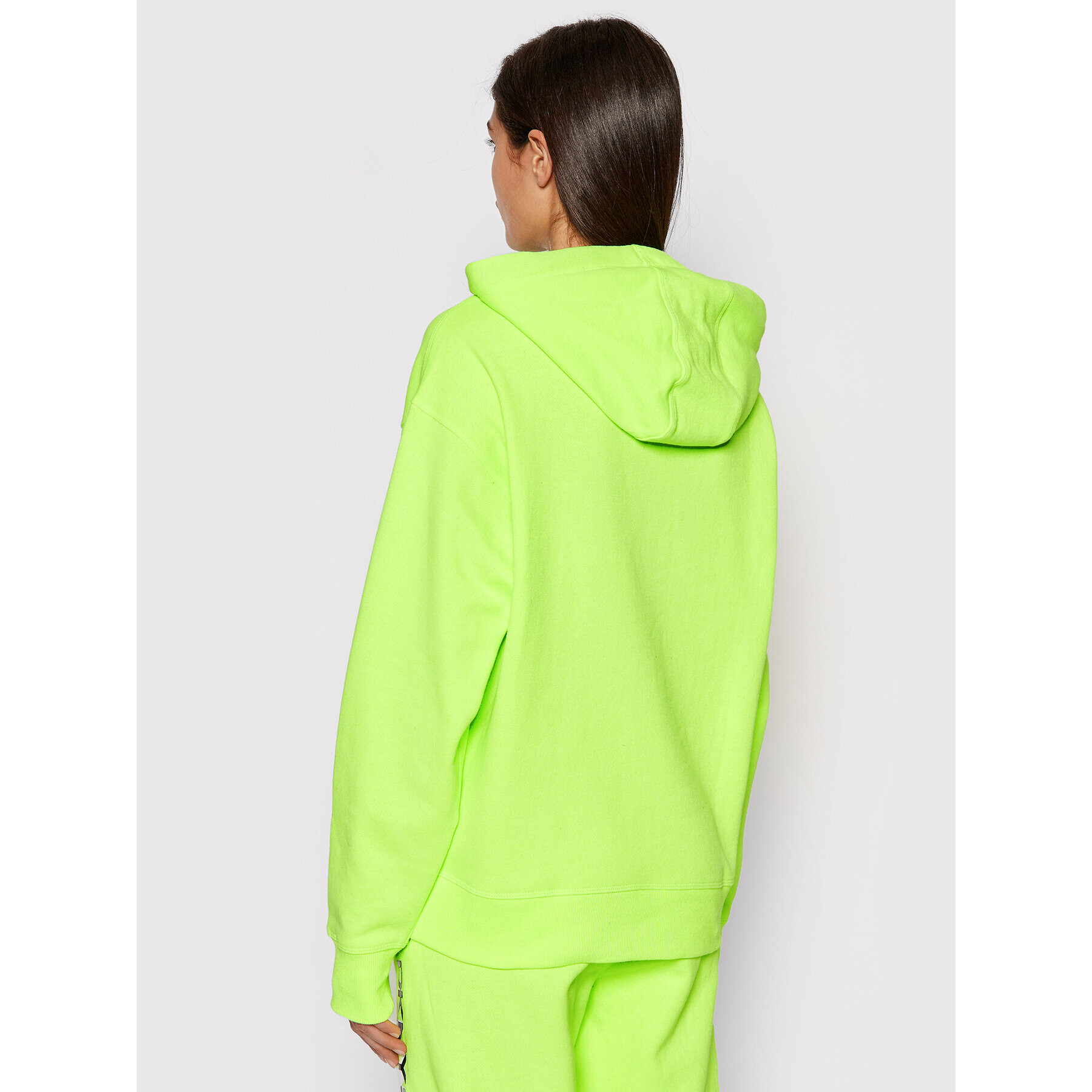 DKNY Sport Mikina DP1T8423 Zelená Oversize - Pepit.cz