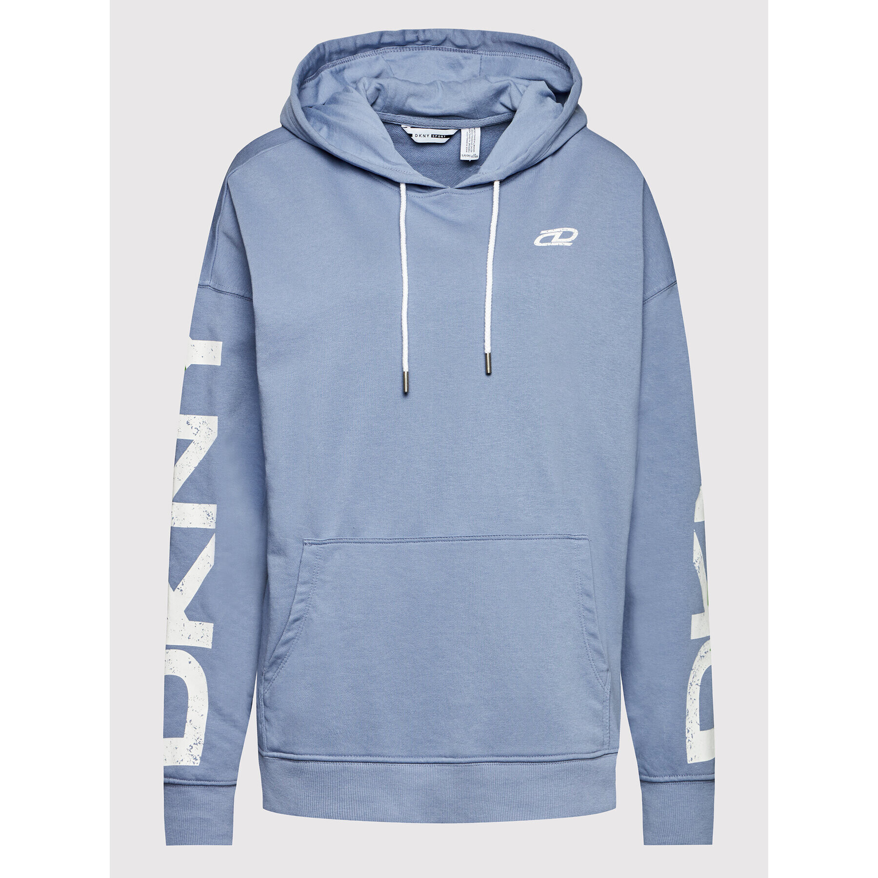 DKNY Sport Mikina DP1T8461 Modrá Relaxed Fit - Pepit.cz