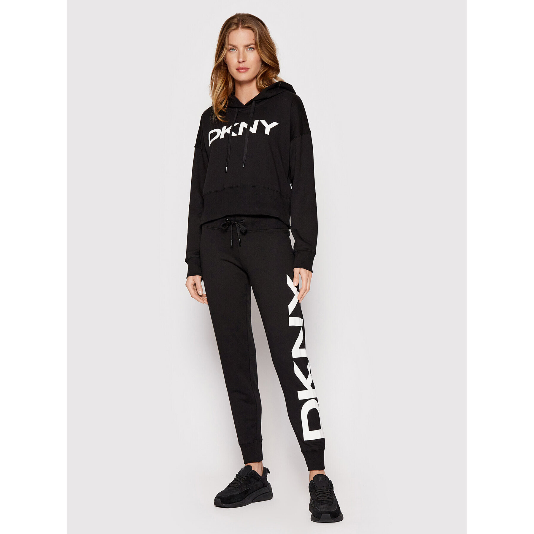 DKNY Sport Mikina DP1T8642 Černá Regular Fit - Pepit.cz