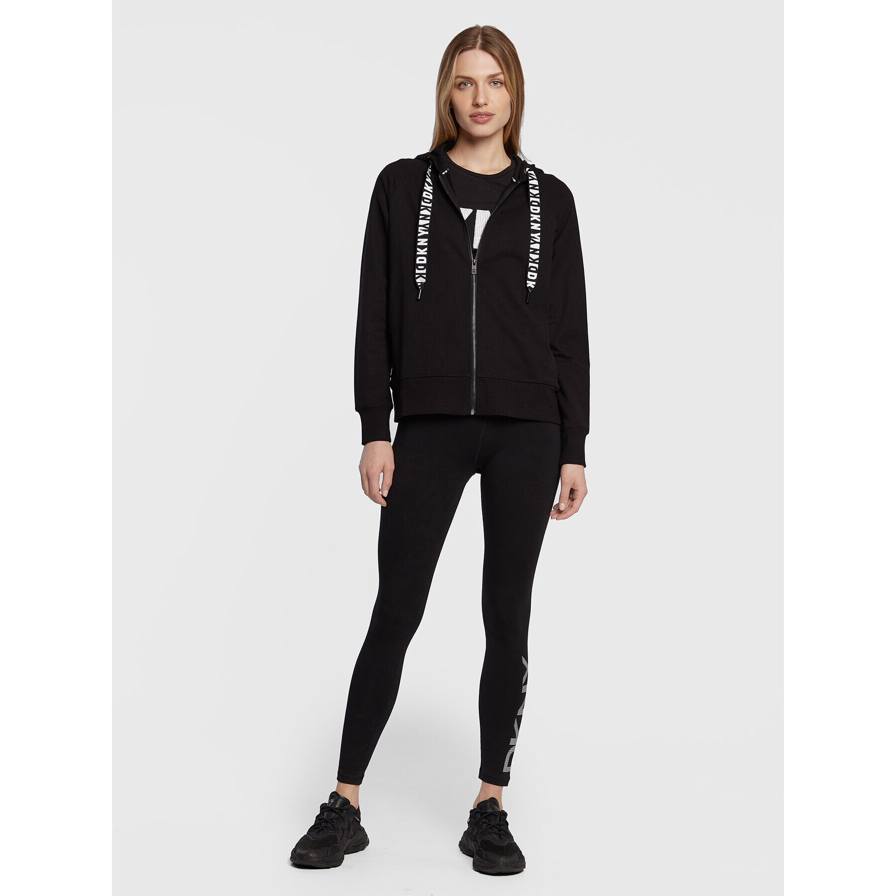 DKNY Sport Mikina DP2J8598 Černá Regular Fit - Pepit.cz