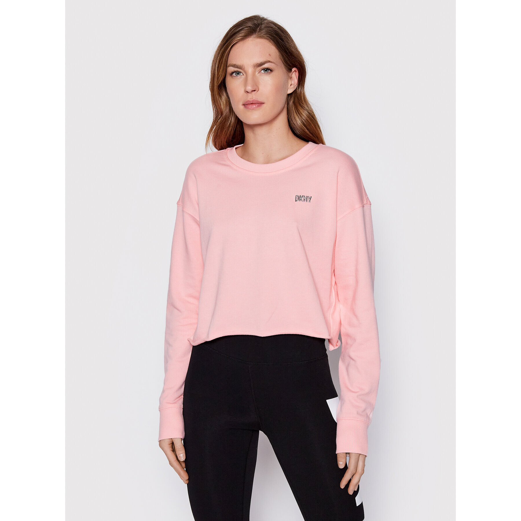 DKNY Sport Mikina DP2T8849 Růžová Regular Fit - Pepit.cz