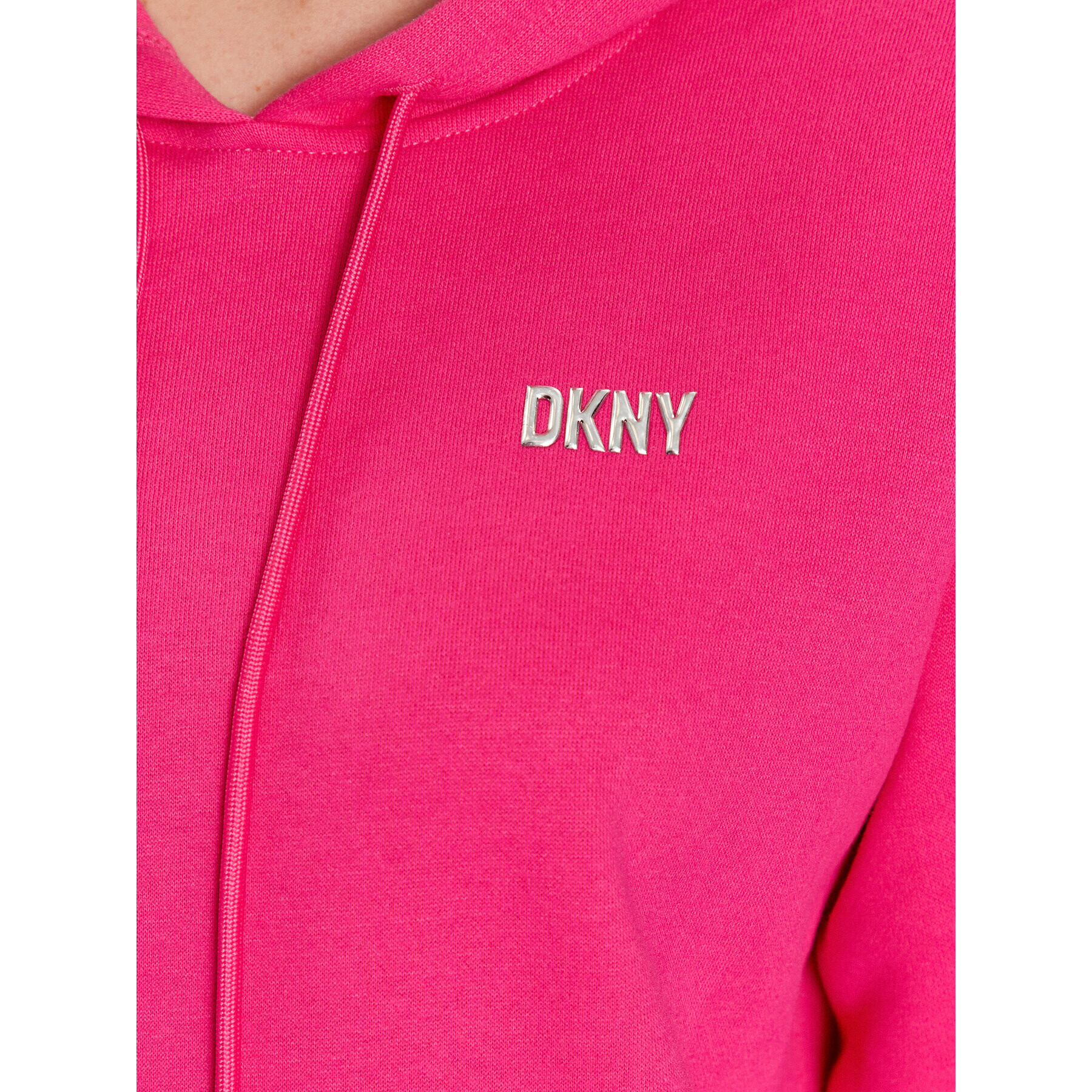 DKNY Sport Mikina DP2T9057 Růžová Classic Fit - Pepit.cz