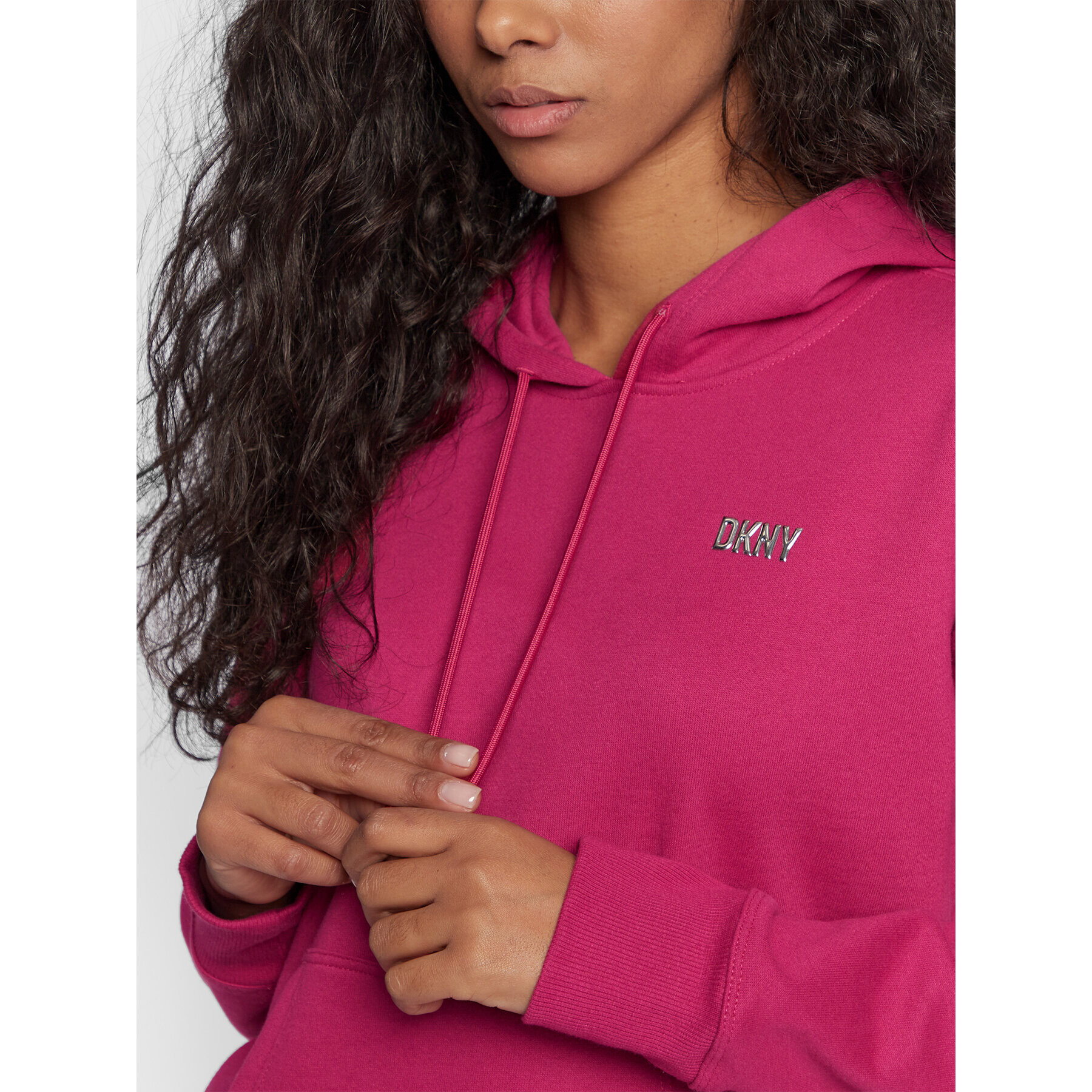 DKNY Sport Mikina DP2T9057 Růžová Regular Fit - Pepit.cz