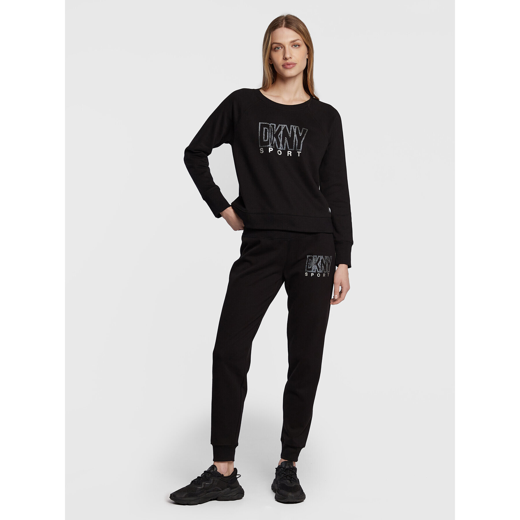 DKNY Sport Mikina DP2T9071 Černá Regular Fit - Pepit.cz