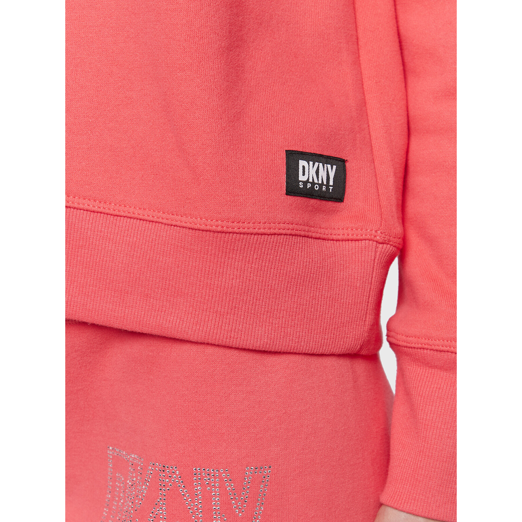 DKNY Sport Mikina DP2T9071 Růžová Regular Fit - Pepit.cz