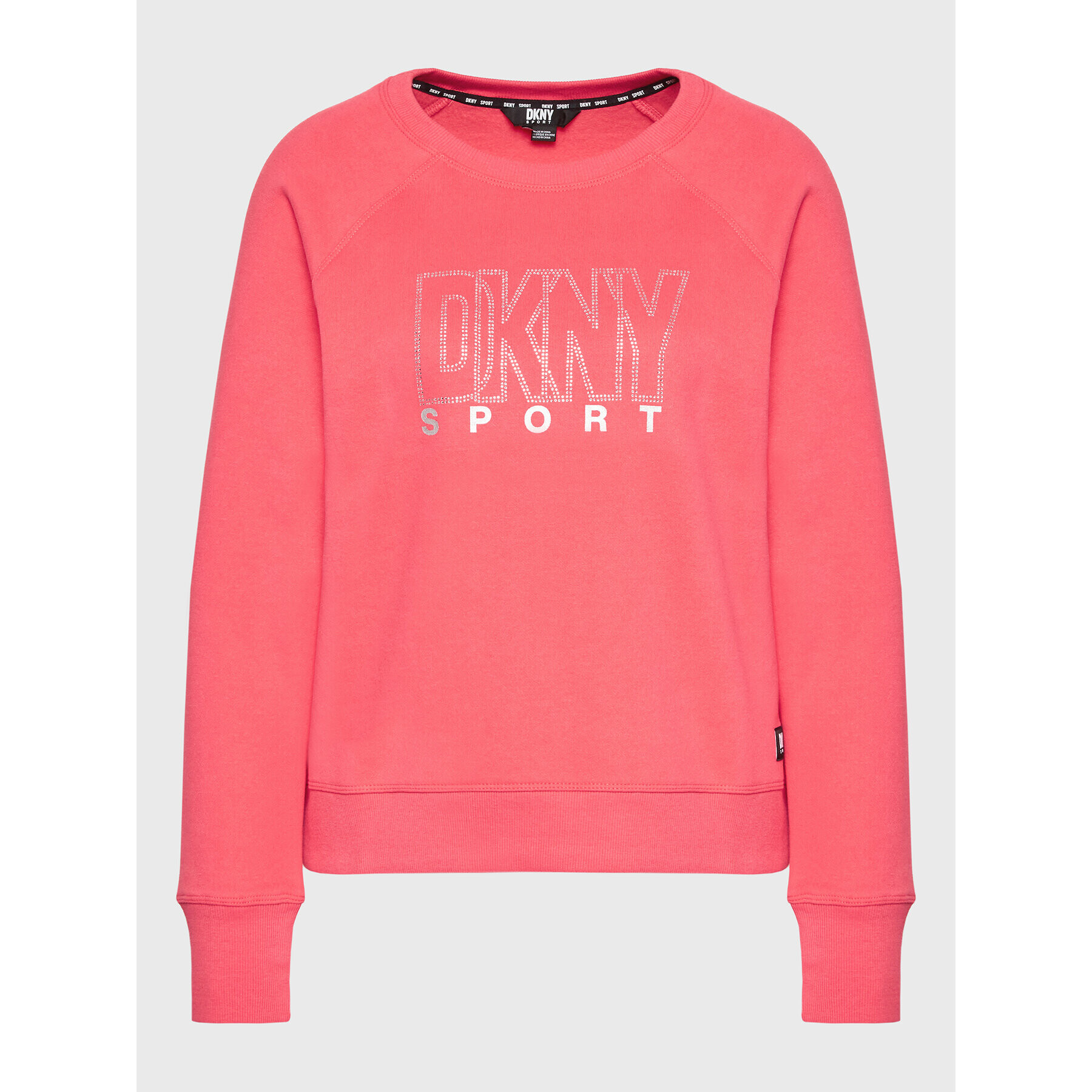 DKNY Sport Mikina DP2T9071 Růžová Regular Fit - Pepit.cz