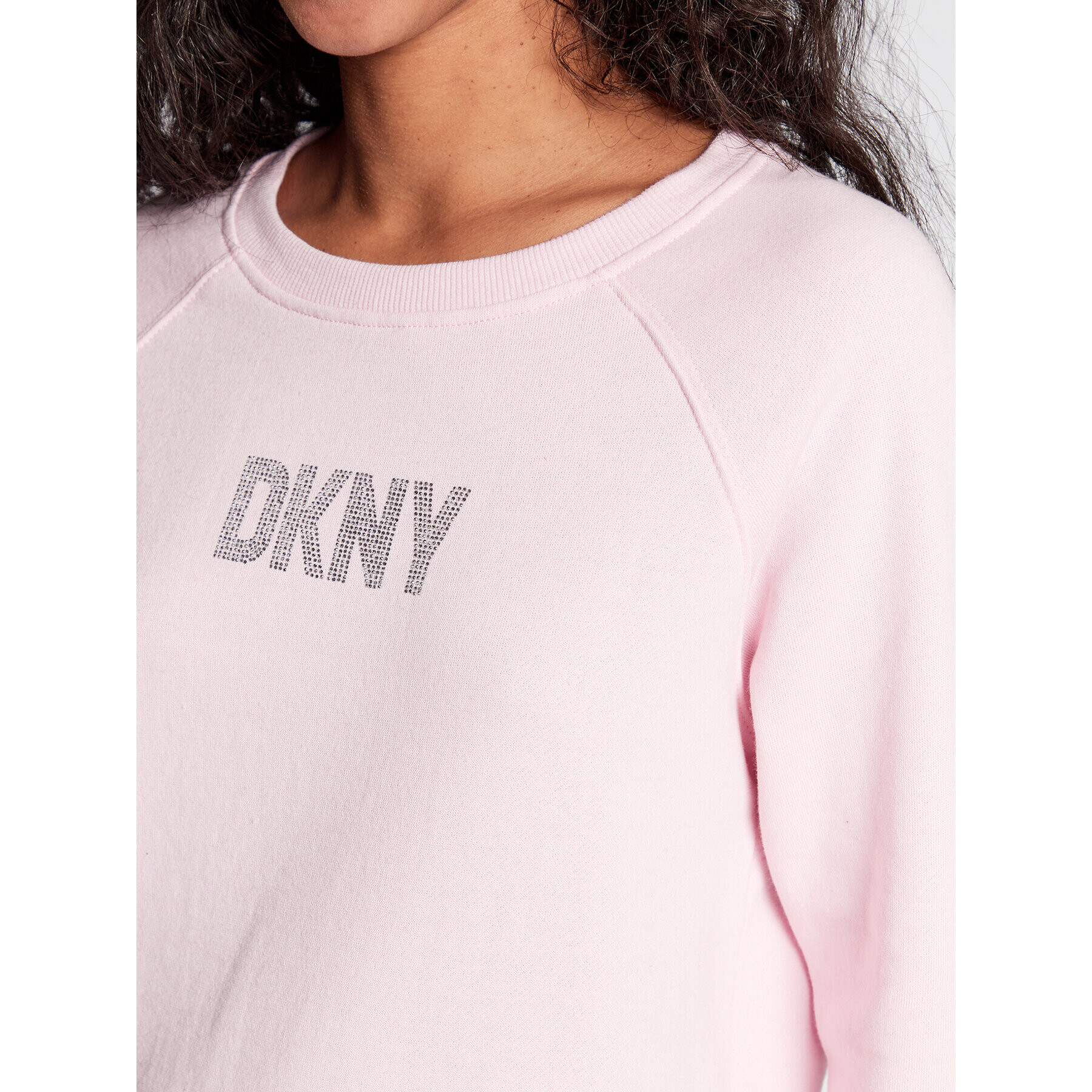 DKNY Sport Mikina DP2T9121 Růžová Regular Fit - Pepit.cz