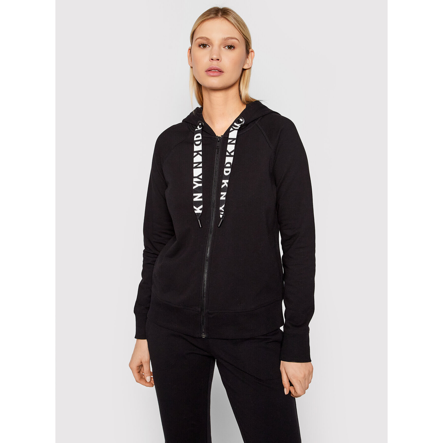 DKNY Sport Mikina DP9J8598 Černá Regular Fit - Pepit.cz