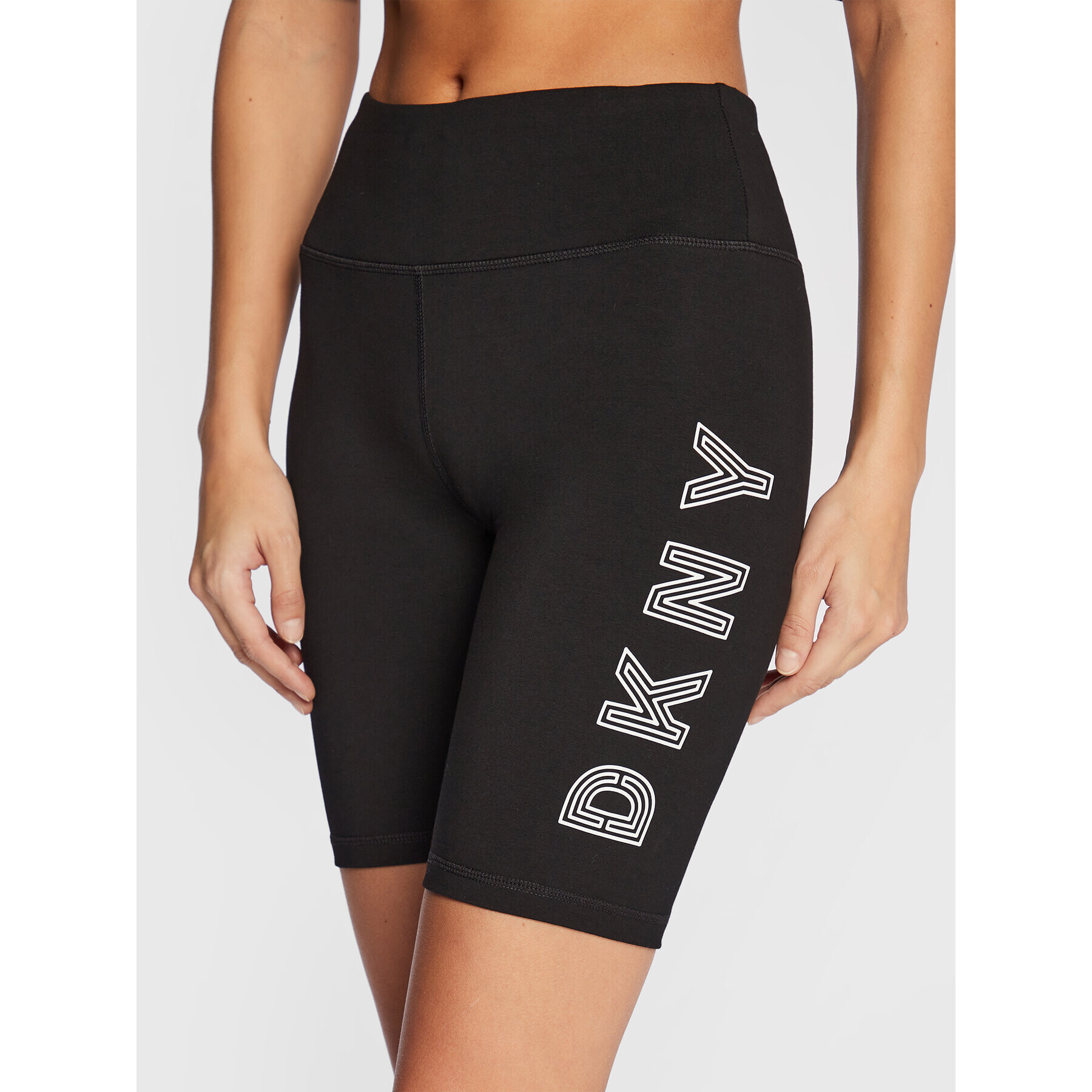 DKNY Sport Sportovní kraťasy DP1S4748 Černá Slim Fit - Pepit.cz