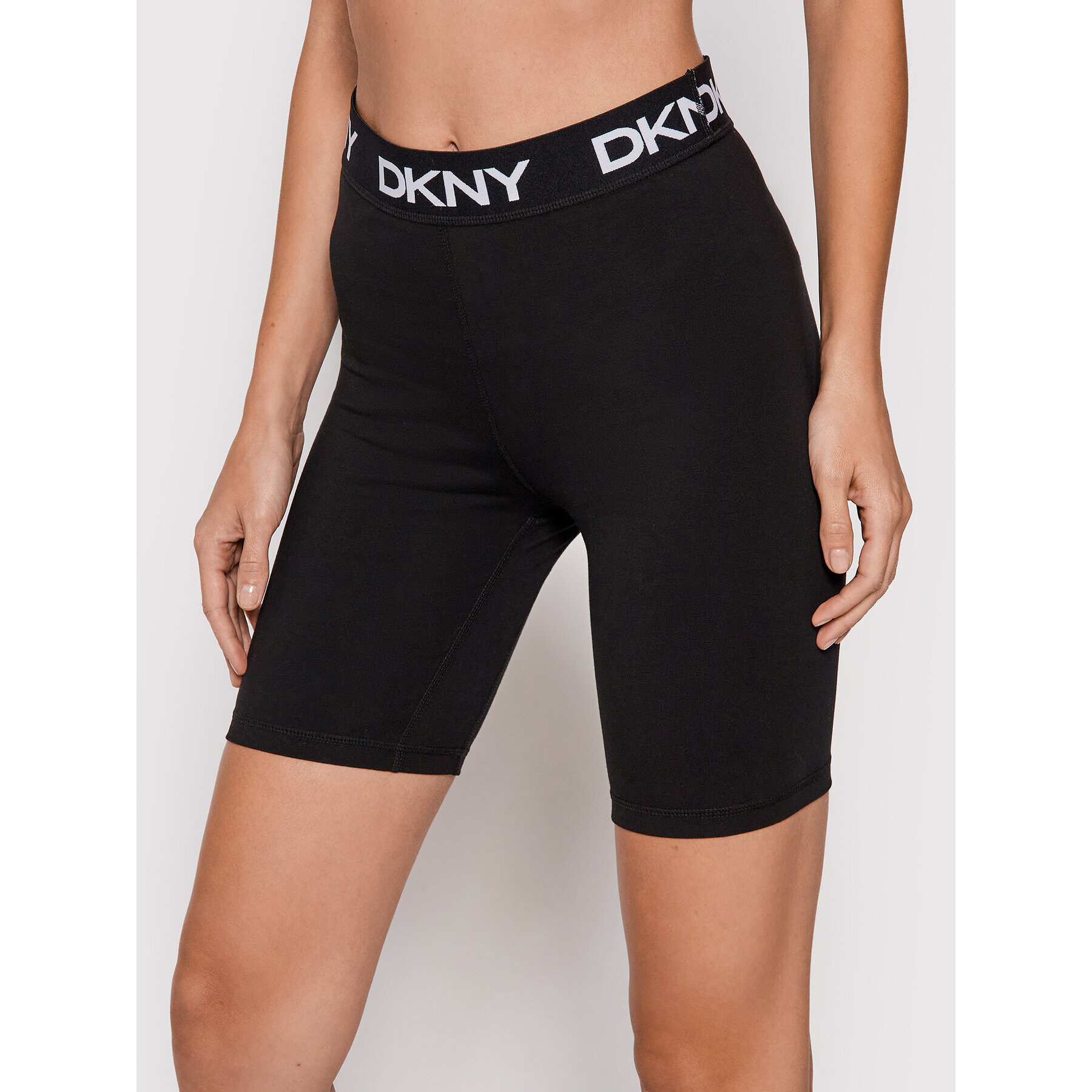 DKNY Sport Sportovní kraťasy DP1S4914 Černá Skinny Fit - Pepit.cz